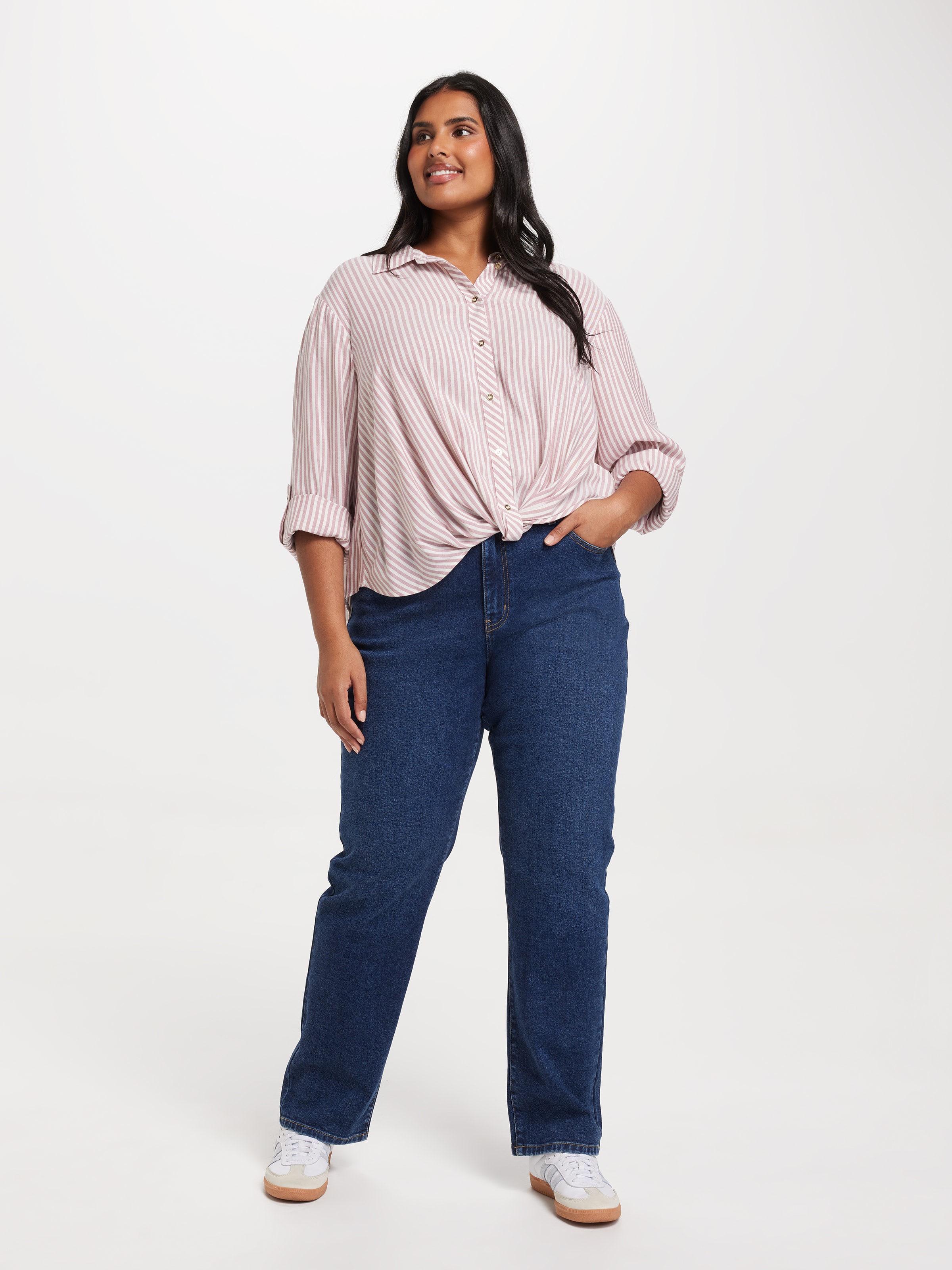 Curve Harper Wrap Shirt