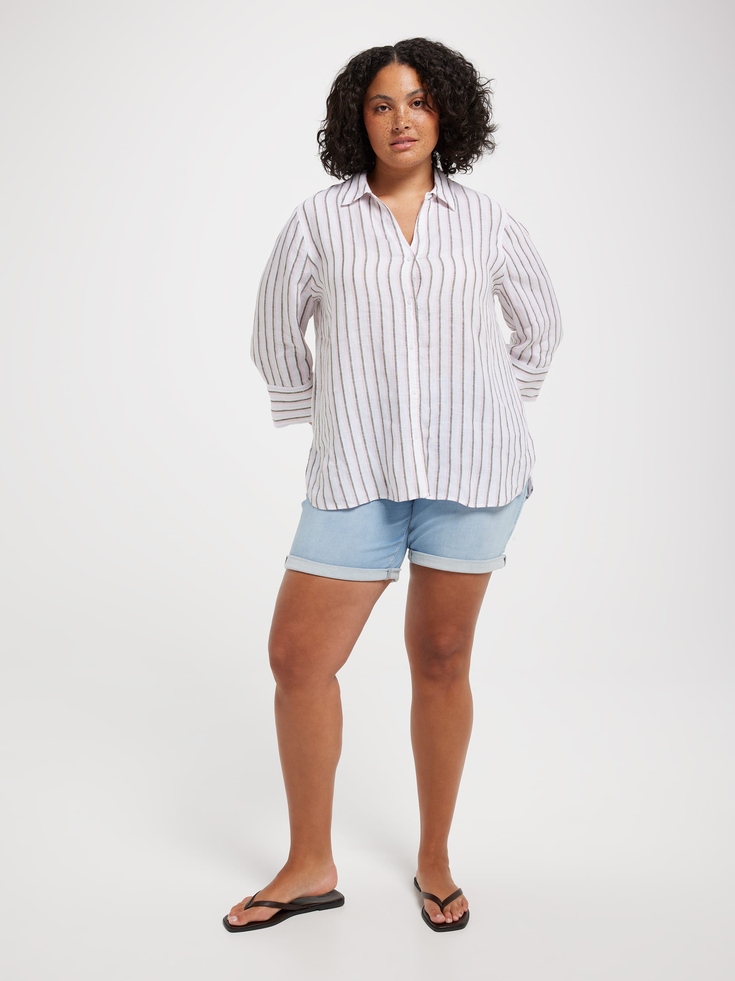 Curve Hamilton 3/4 Sleeve Shirt