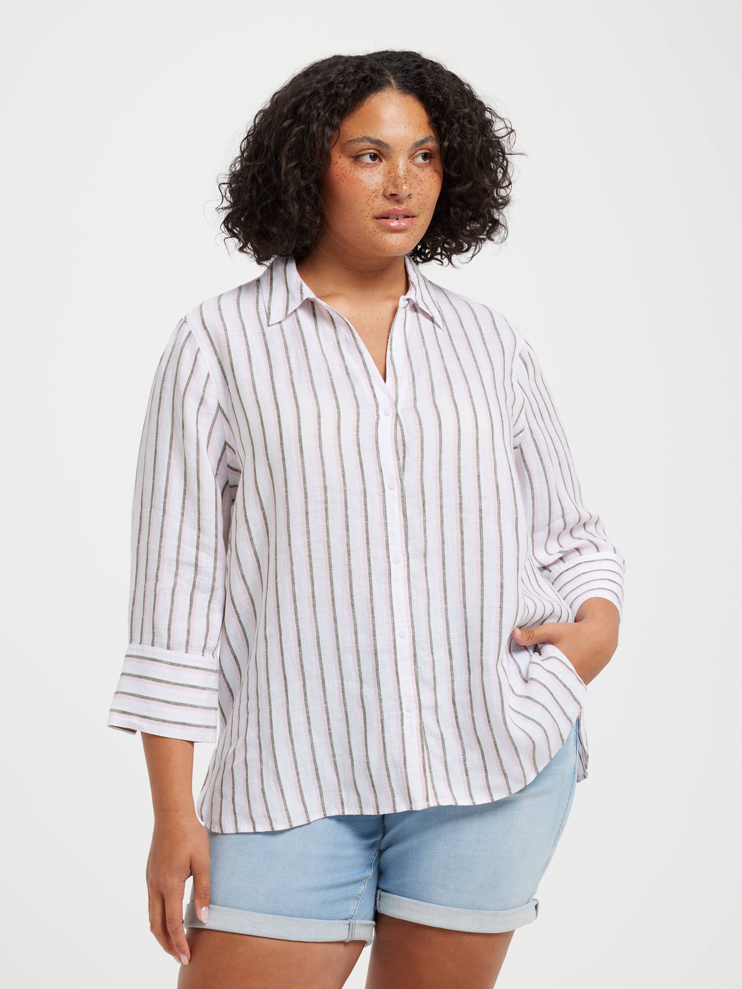 Curve Hamilton 3/4 Sleeve Shirt