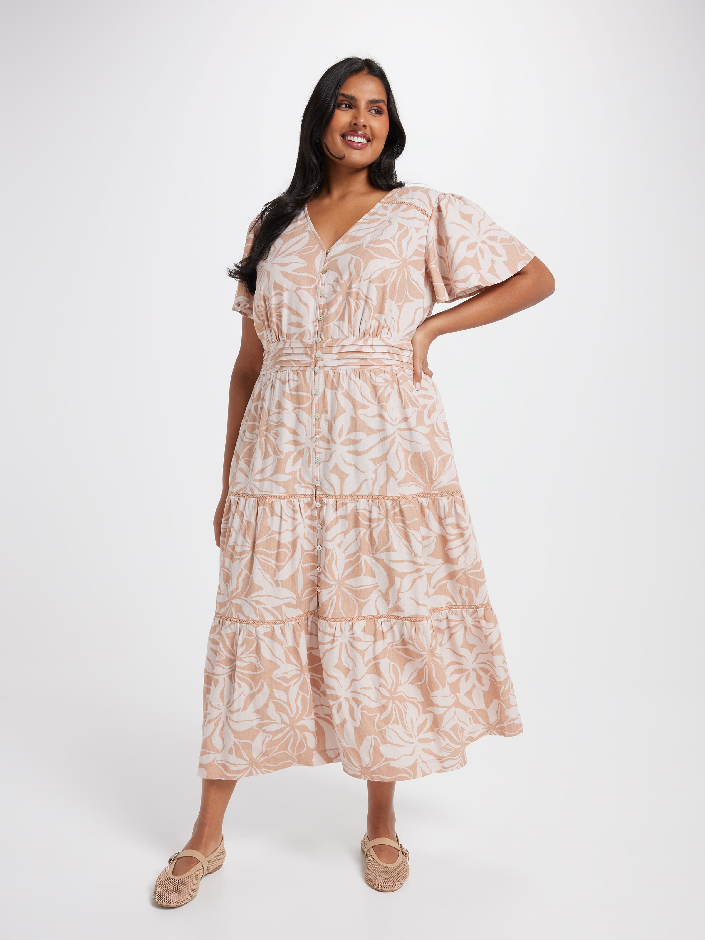 Curve Ayla Midi Dress