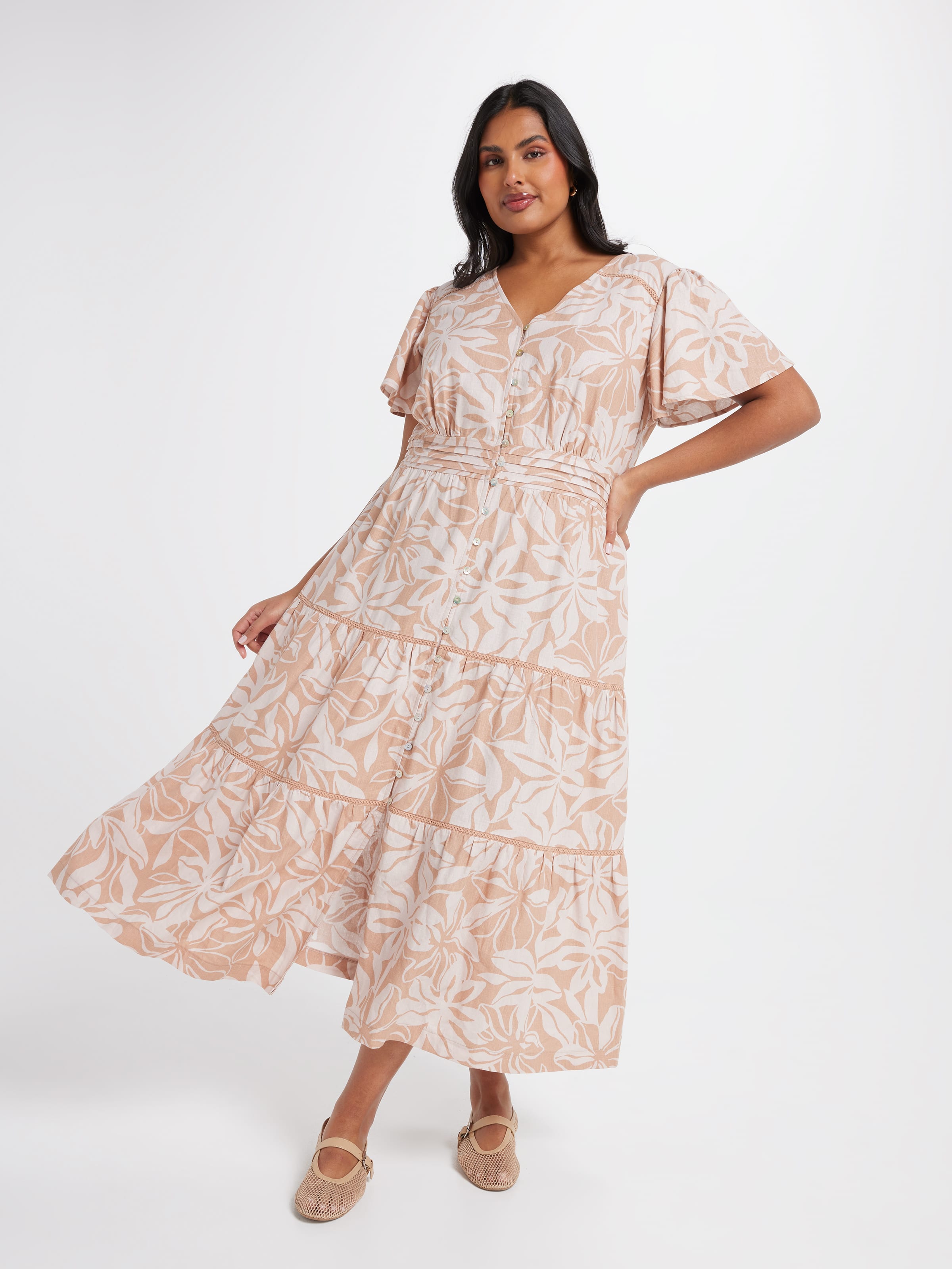 Curve Ayla Midi Dress