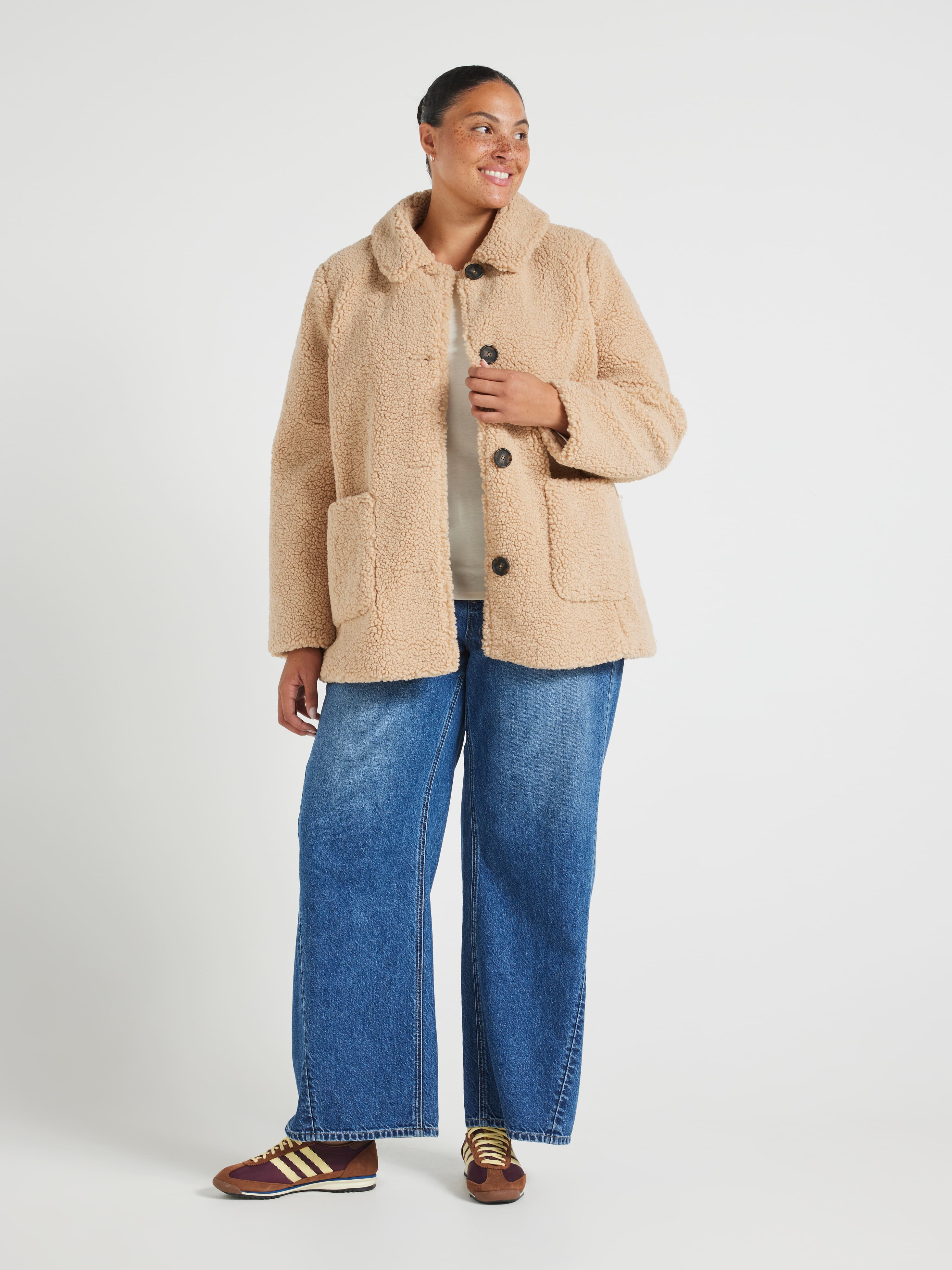 Curve Tessa Teddy Jacket