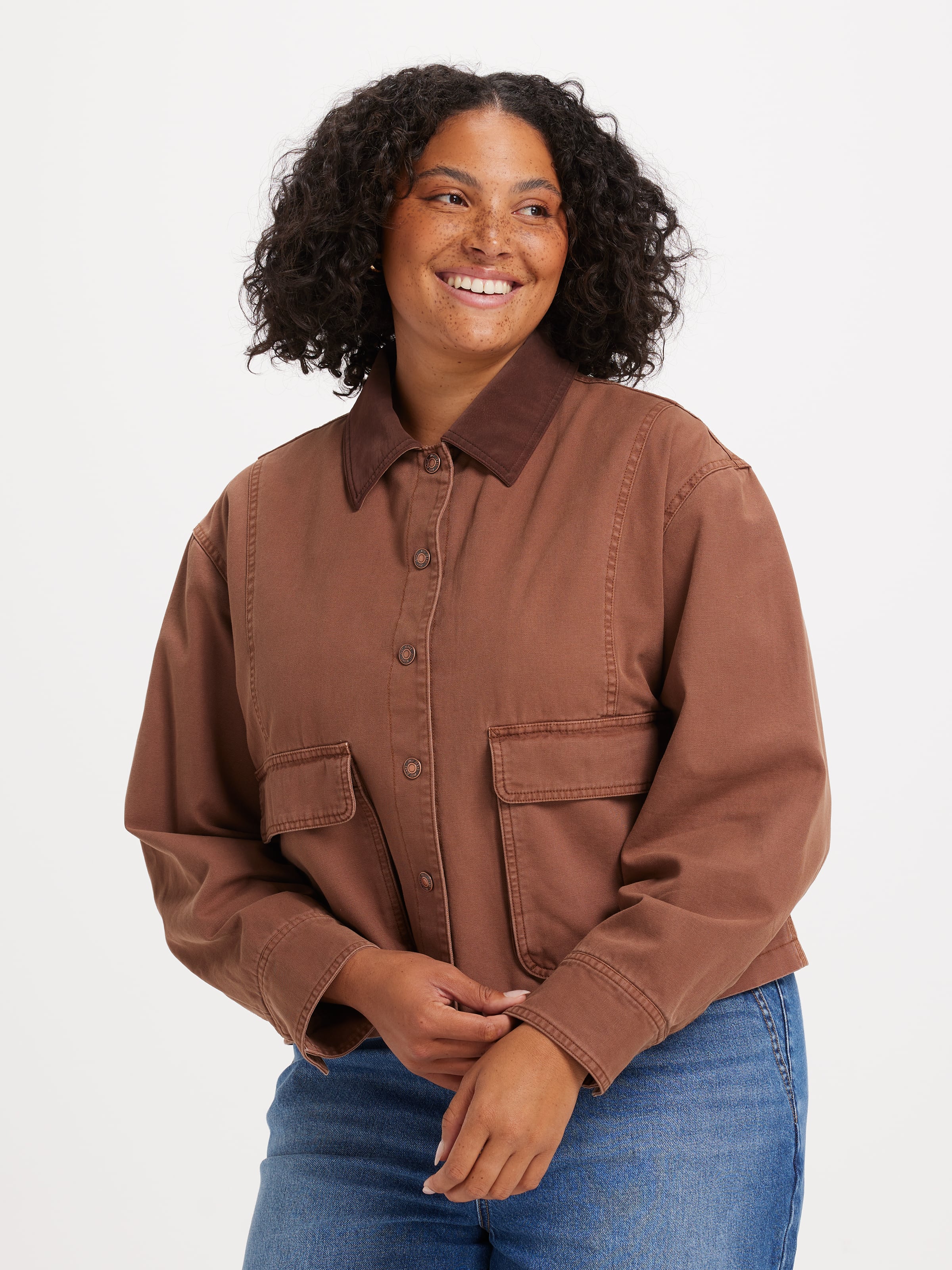 Curve Coco Crop Barn Jacket