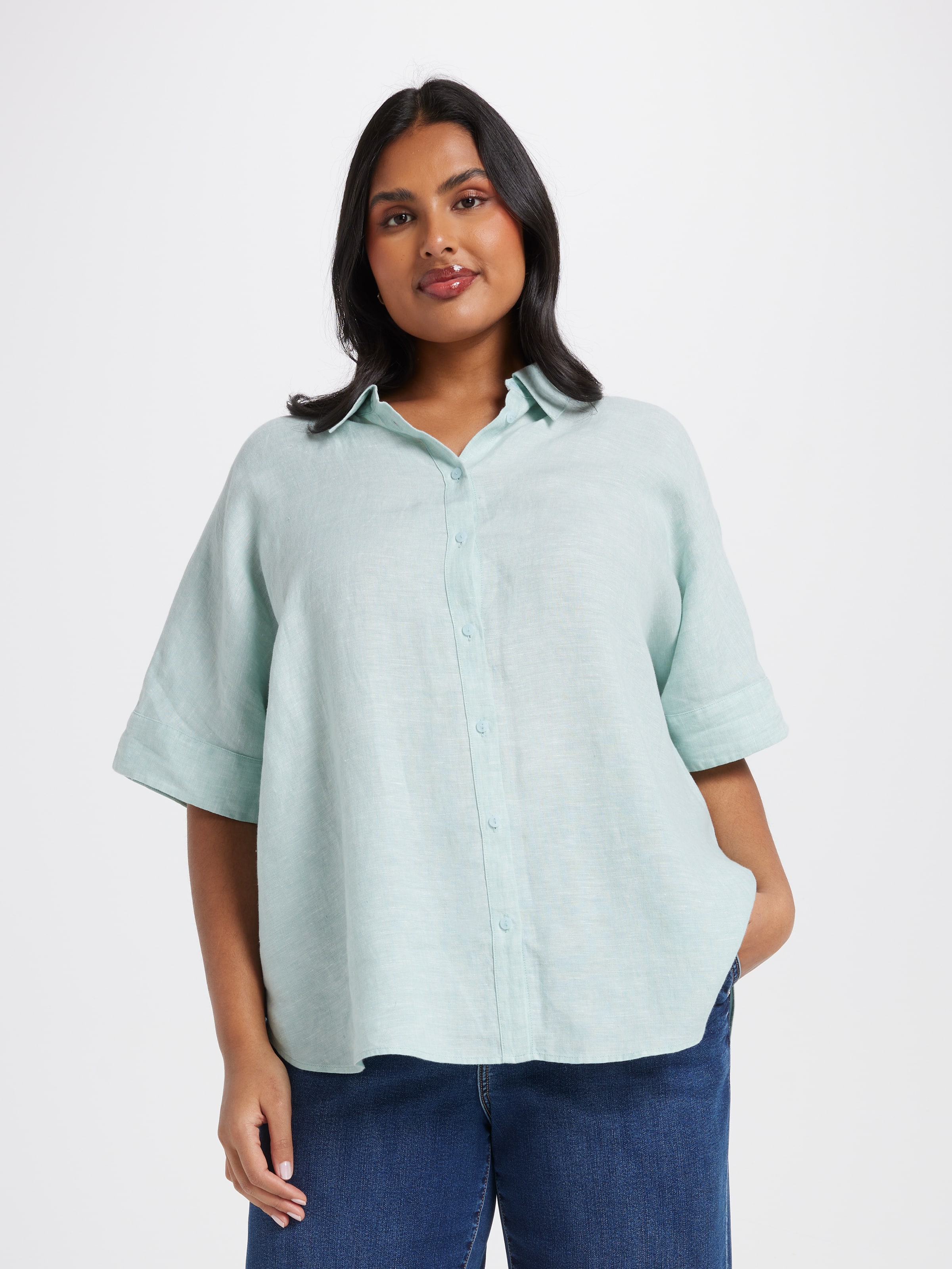 Curve Leslee Short Sleeve Shirt