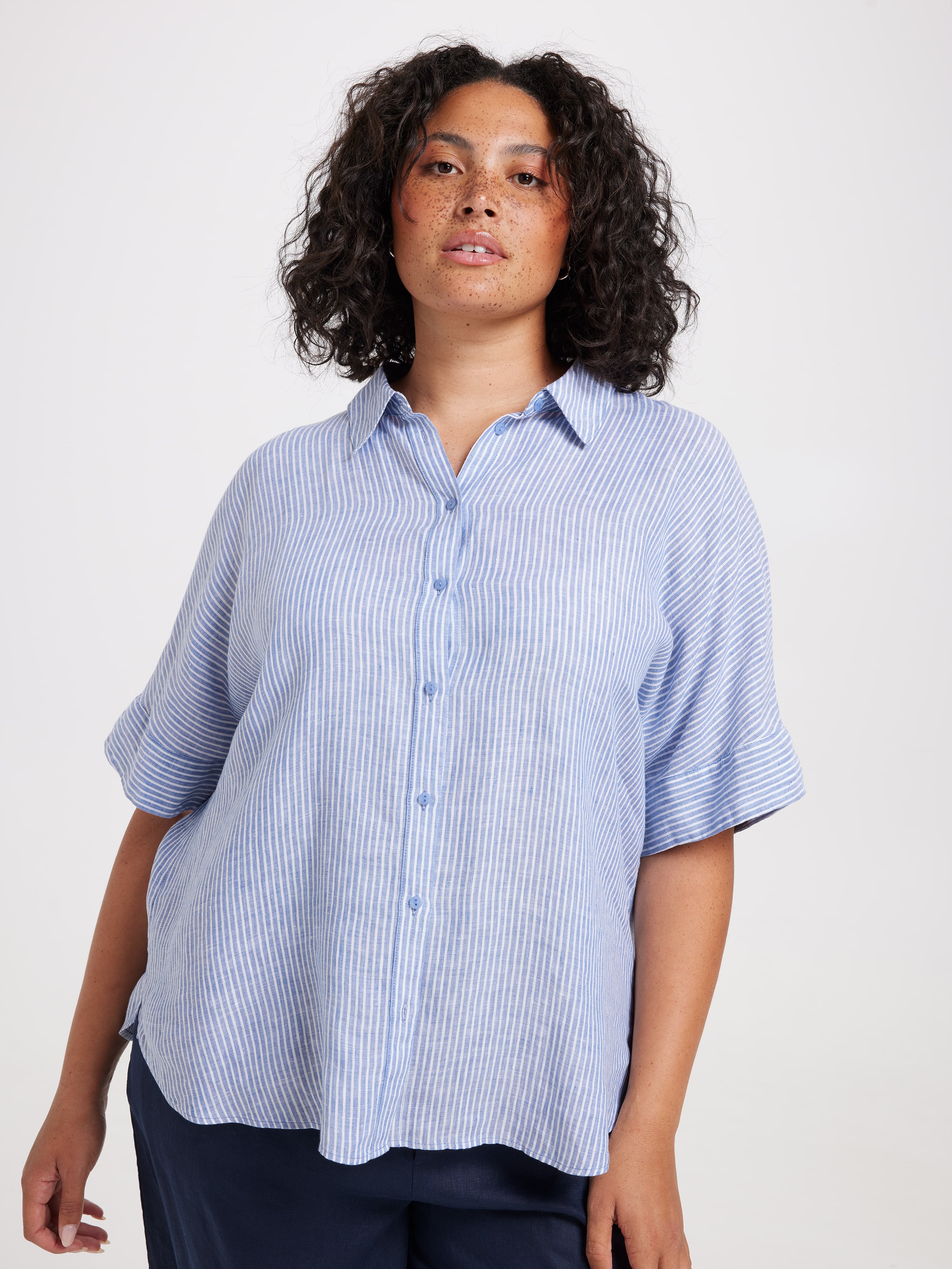 Curve Leslee Short Sleeve Shirt