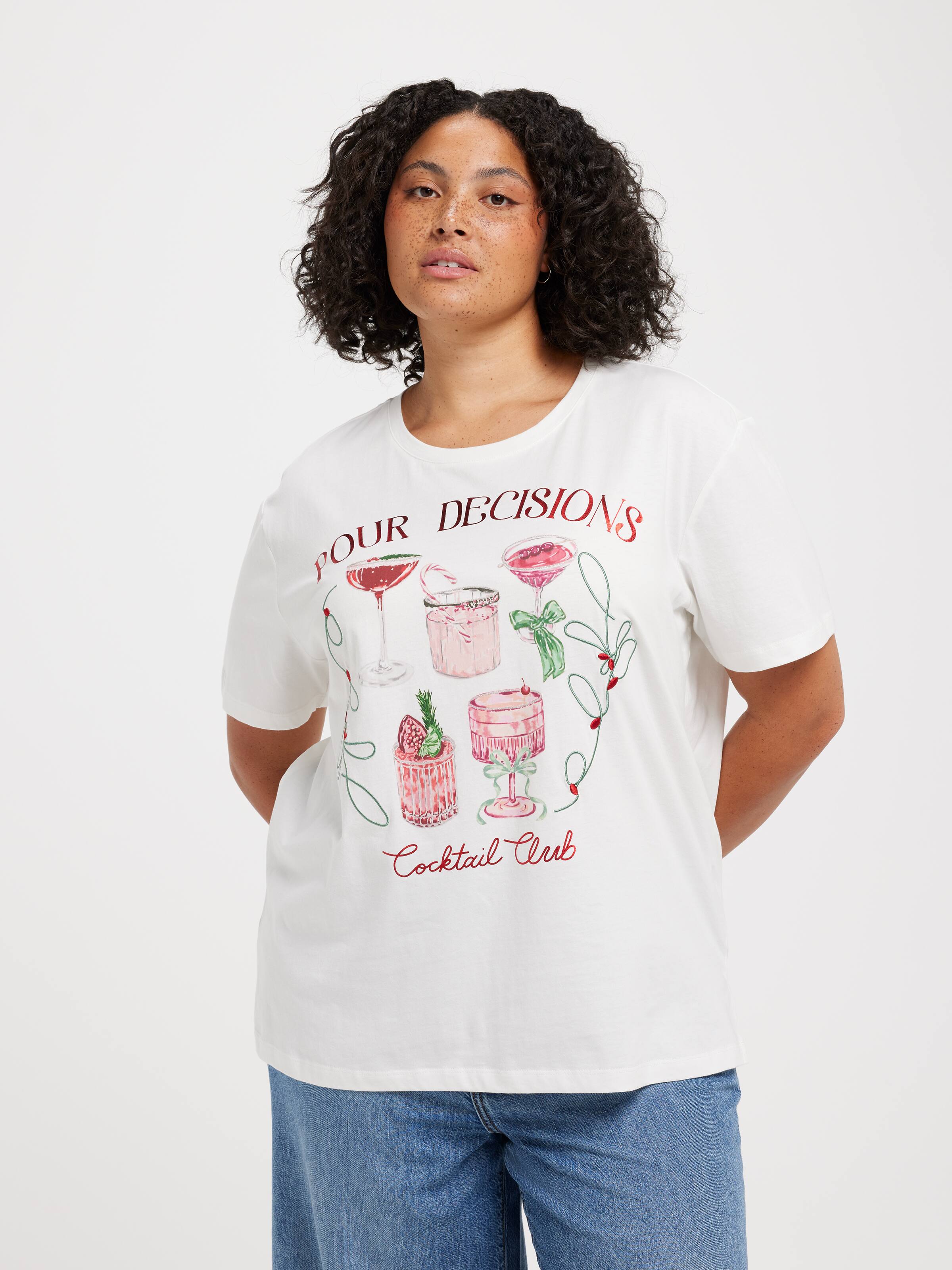 Curve Antonia Oversized Graphic Tee