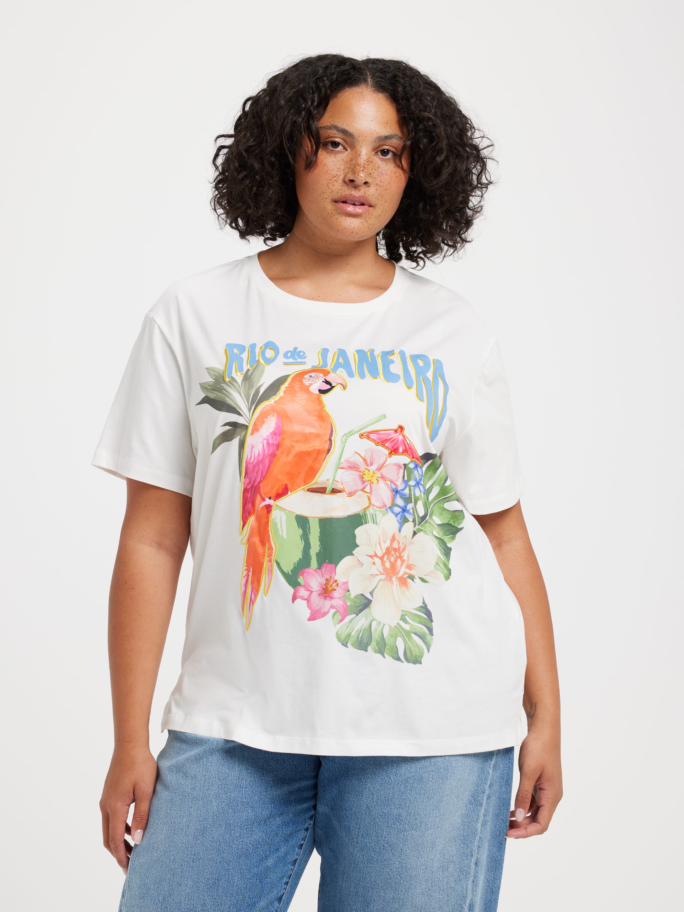 Curve Antonia Oversized Graphic Tee