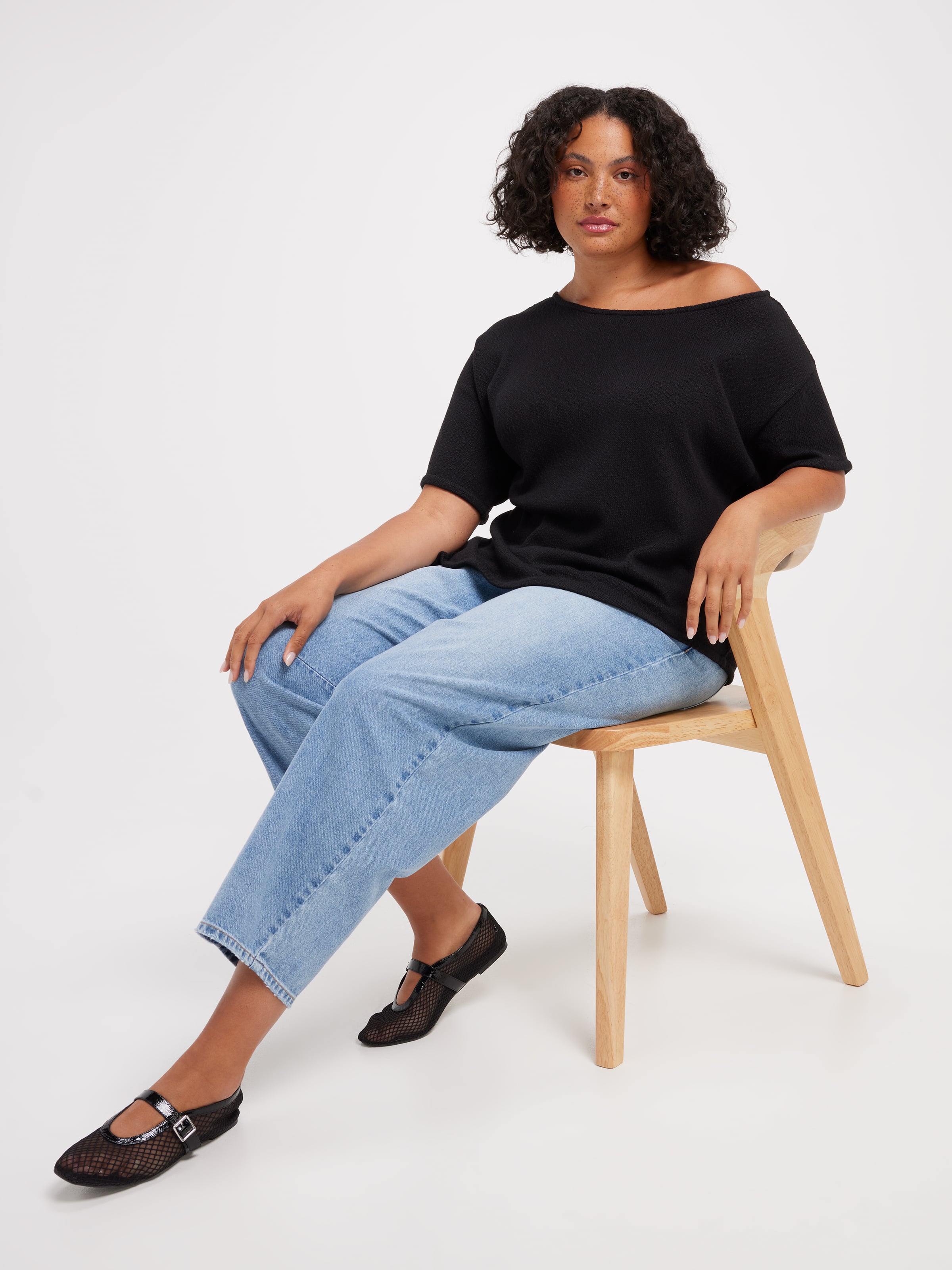 Curve Cora One Shoulder Top