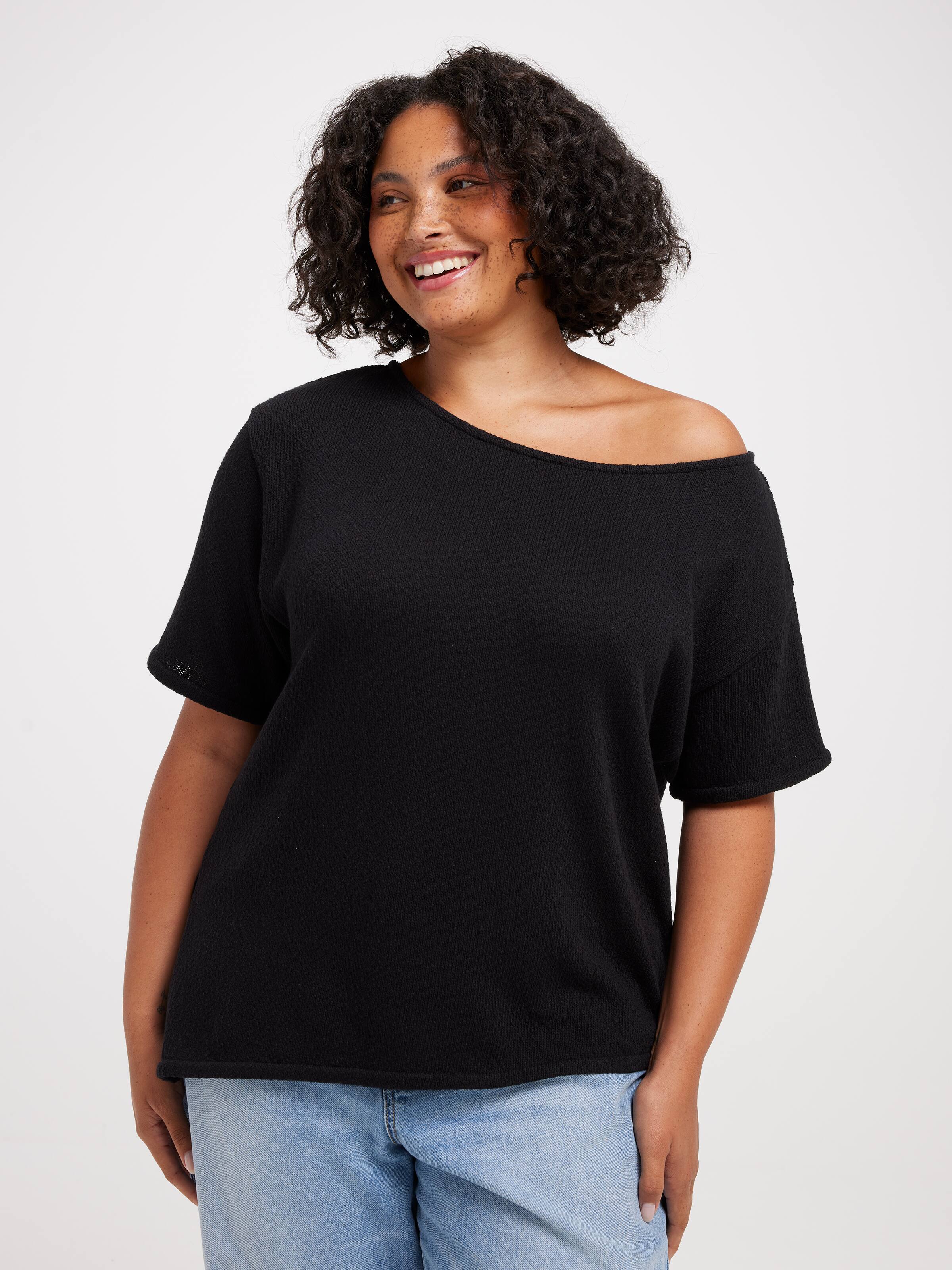 Curve Cora One Shoulder Top