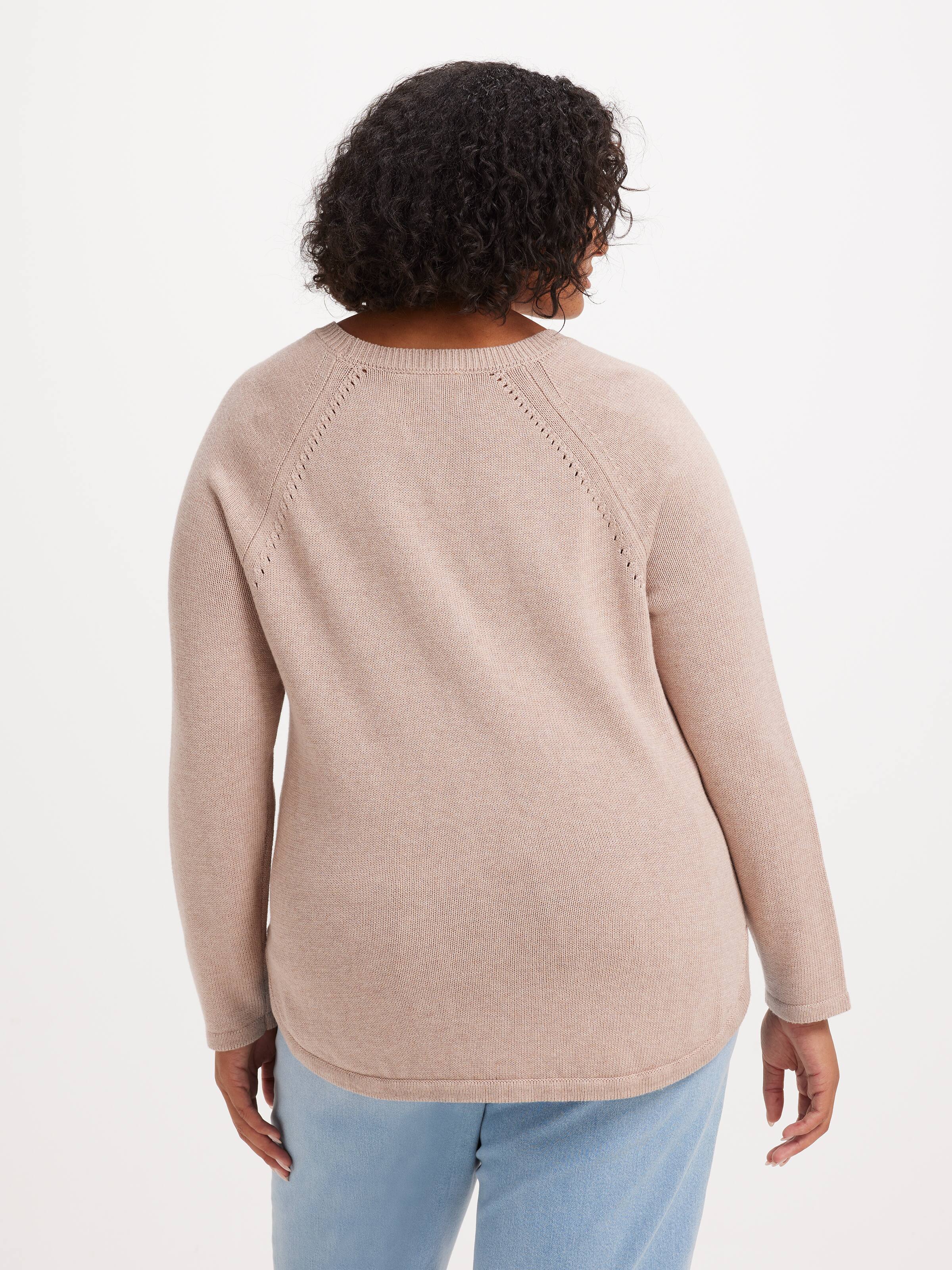 Curve Millie Scoop Hem Pullover