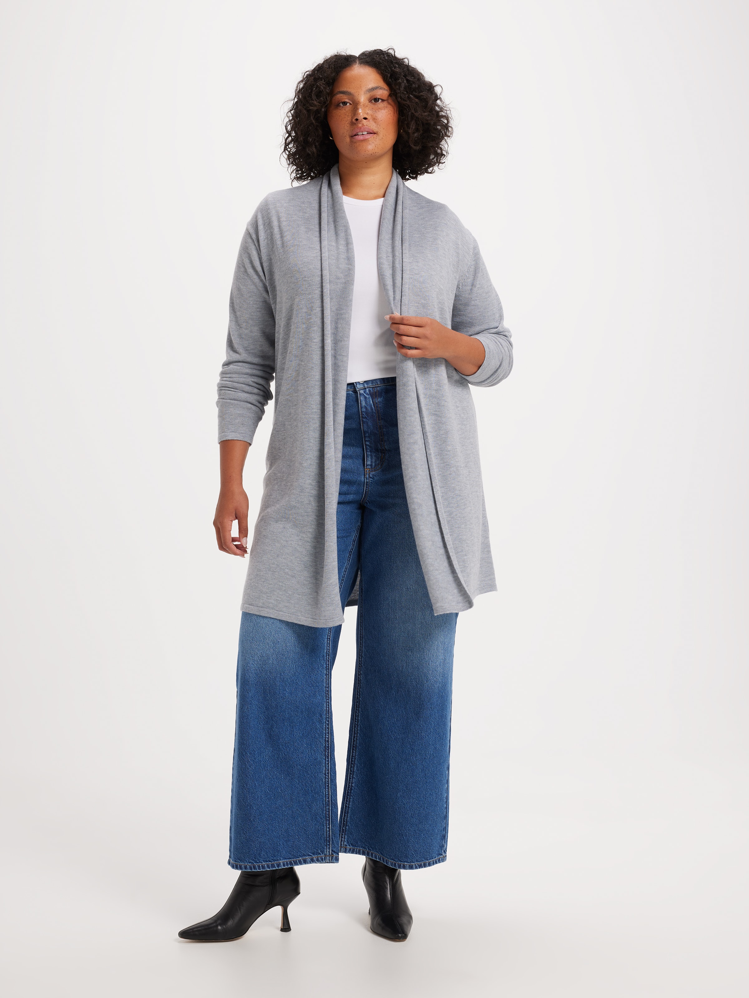 Curve Jennifer Midi Shawl Cardi