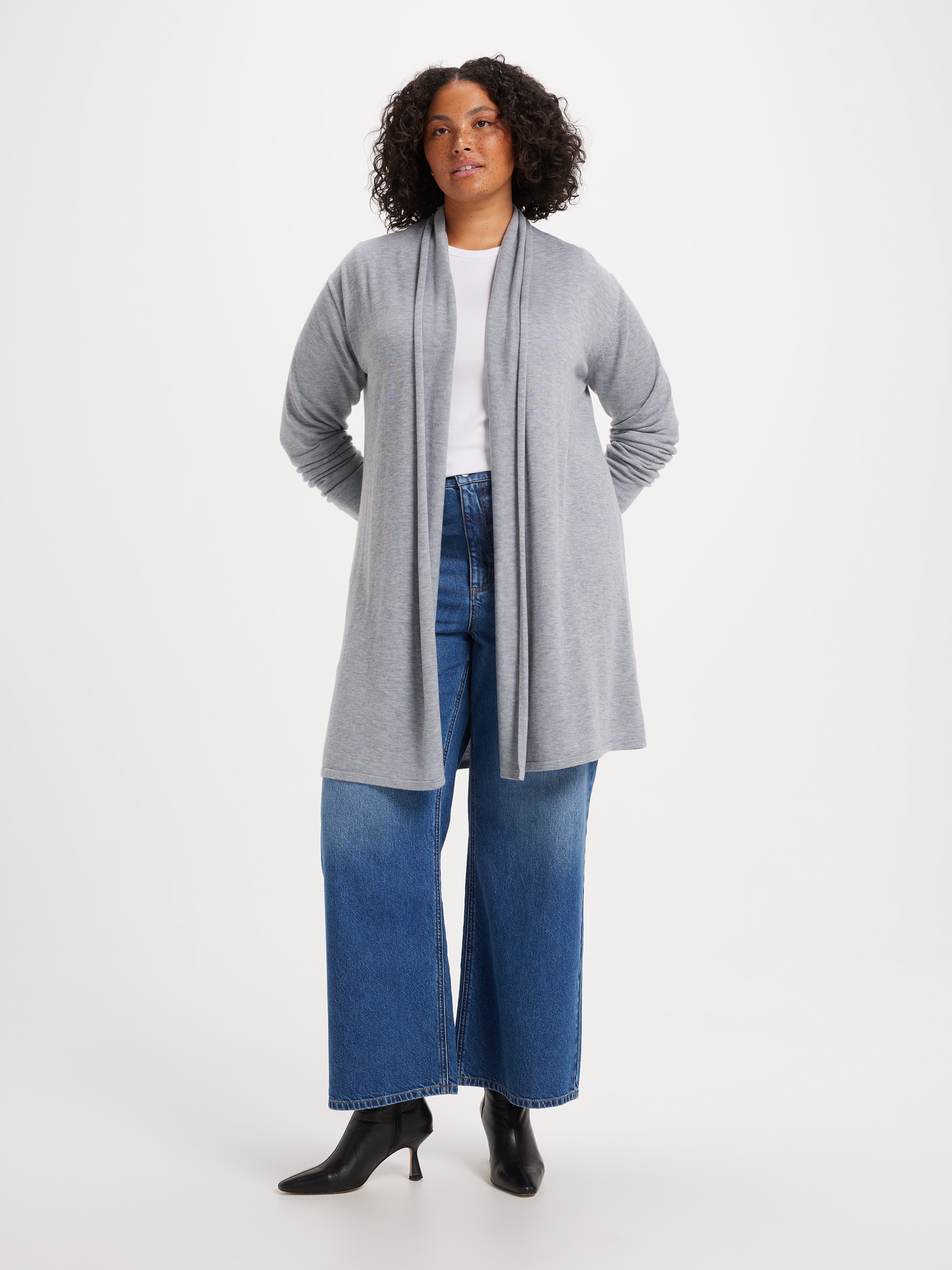 Curve Jennifer Midi Shawl Cardi