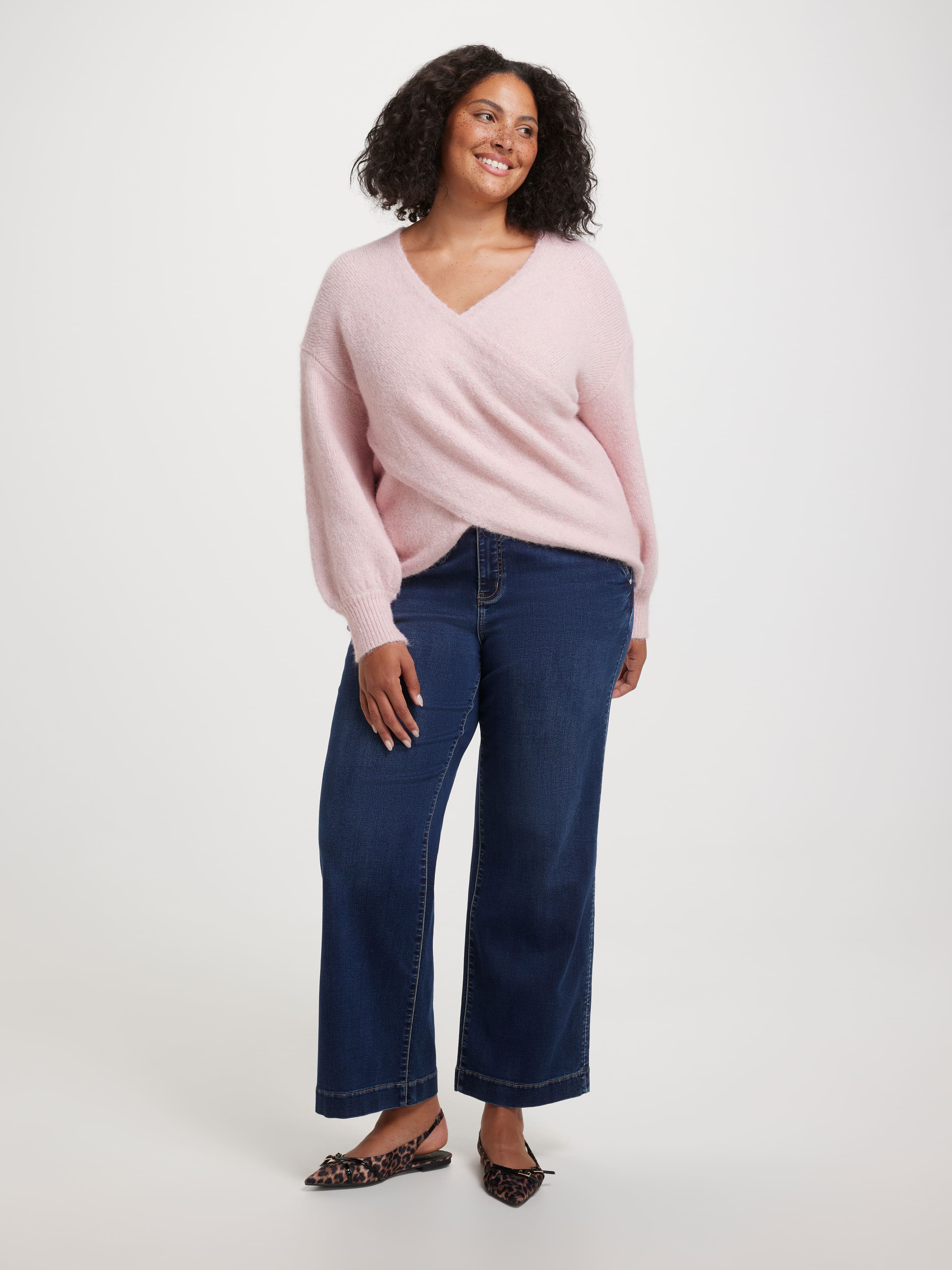 Curve Vanessa Wrap Pullover