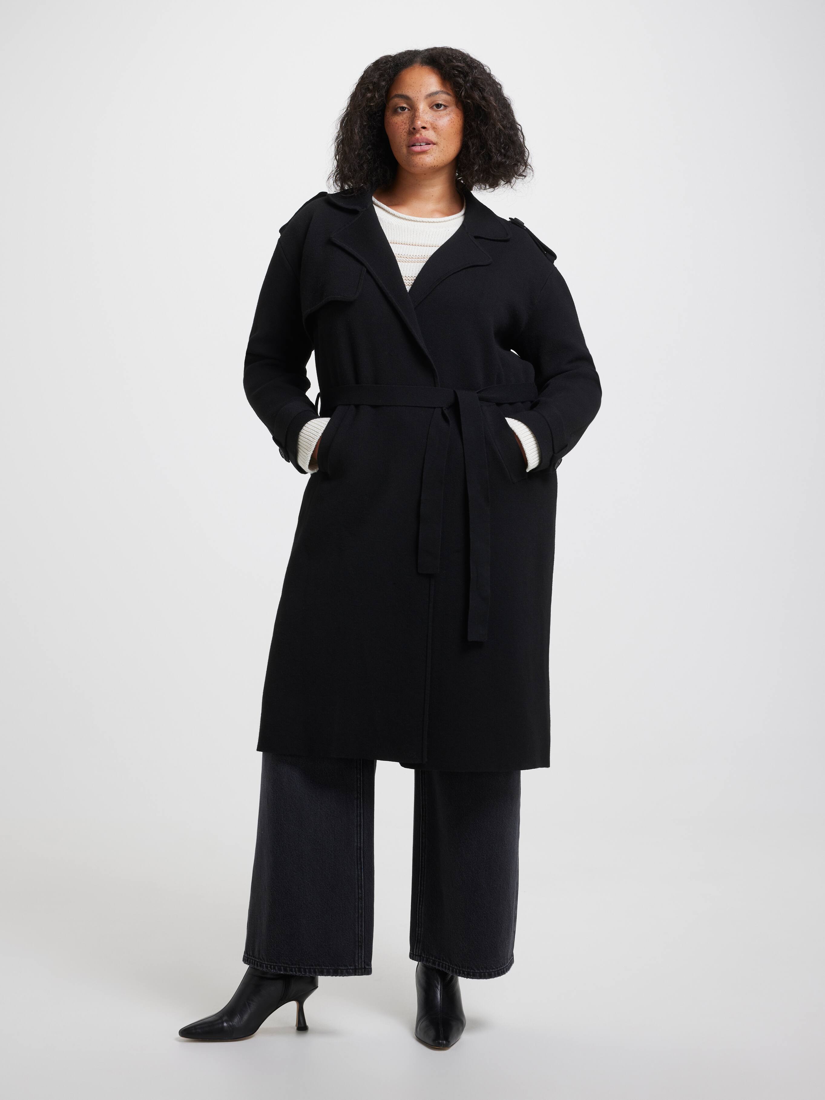 Curve Anneliese Trench Wrap Coatigan