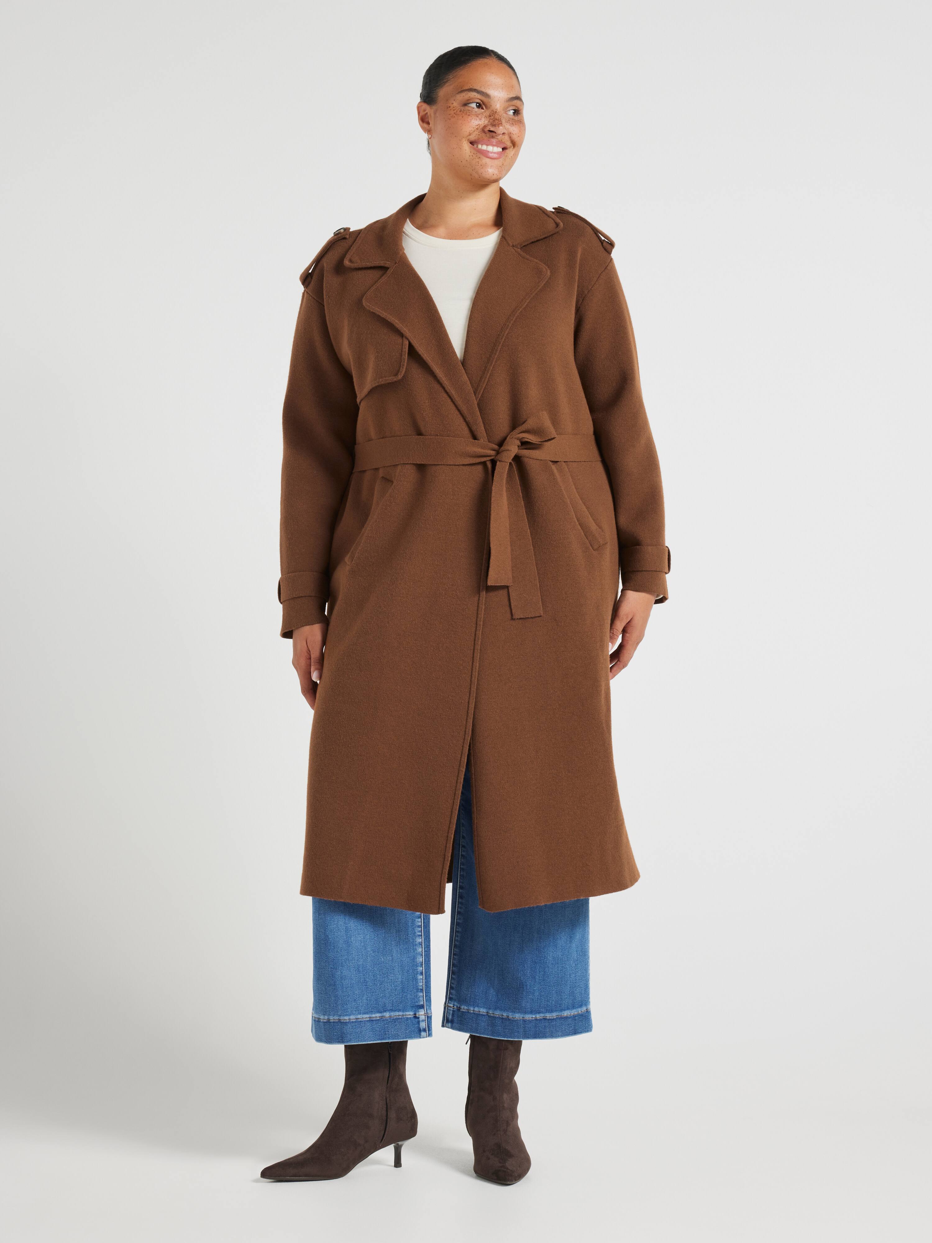 Curve Anneliese Trench Wrap Coatigan