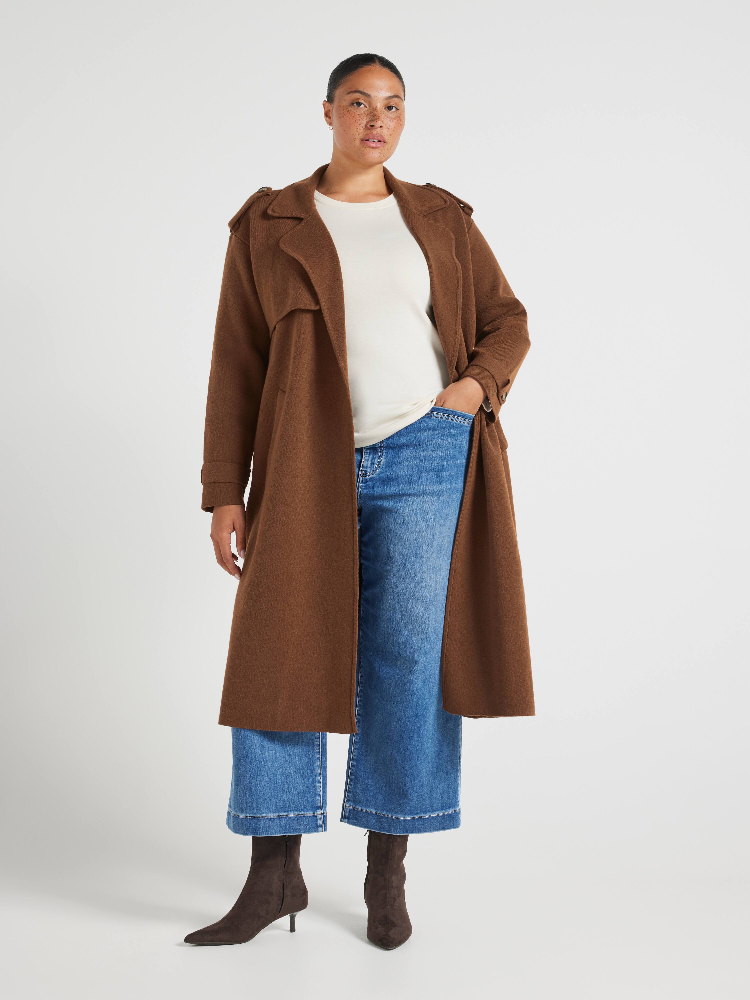 Curve Anneliese Trench Wrap Coatigan