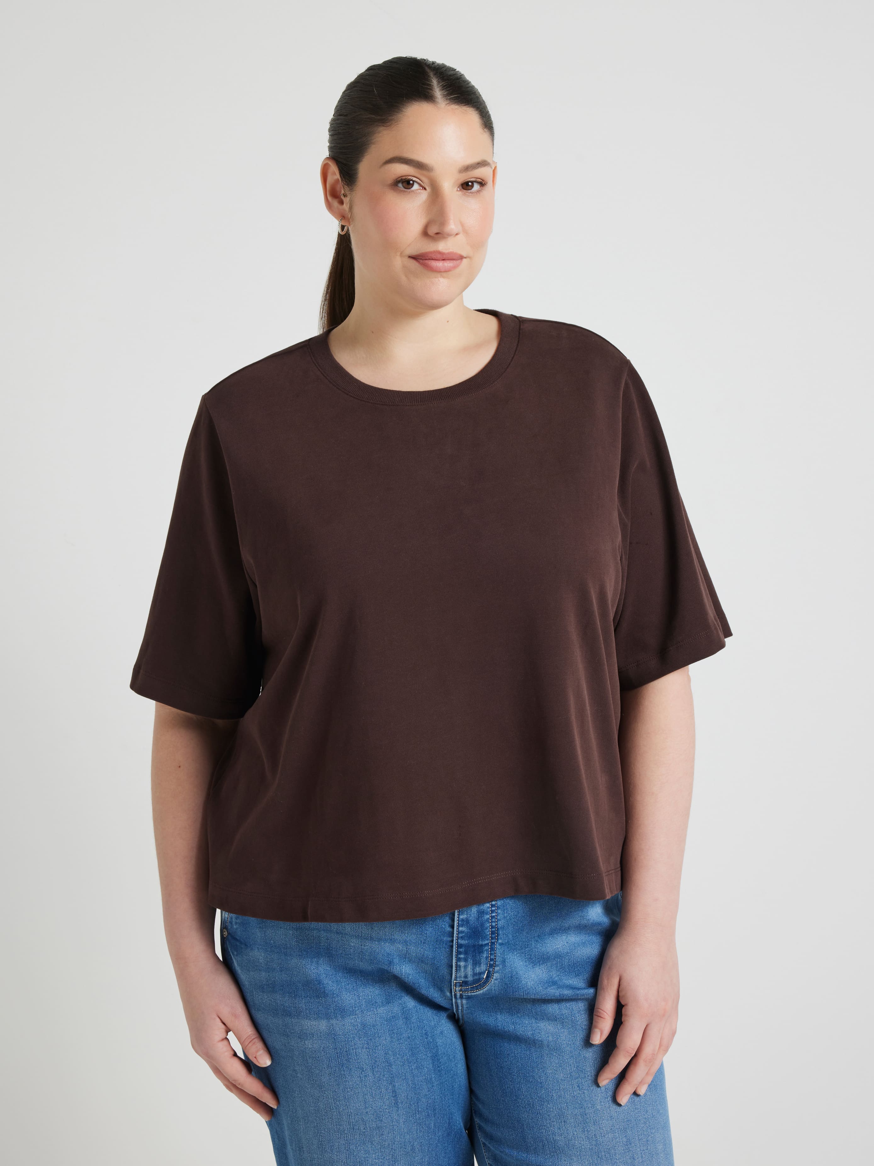 Curve Boxy Crop Tee