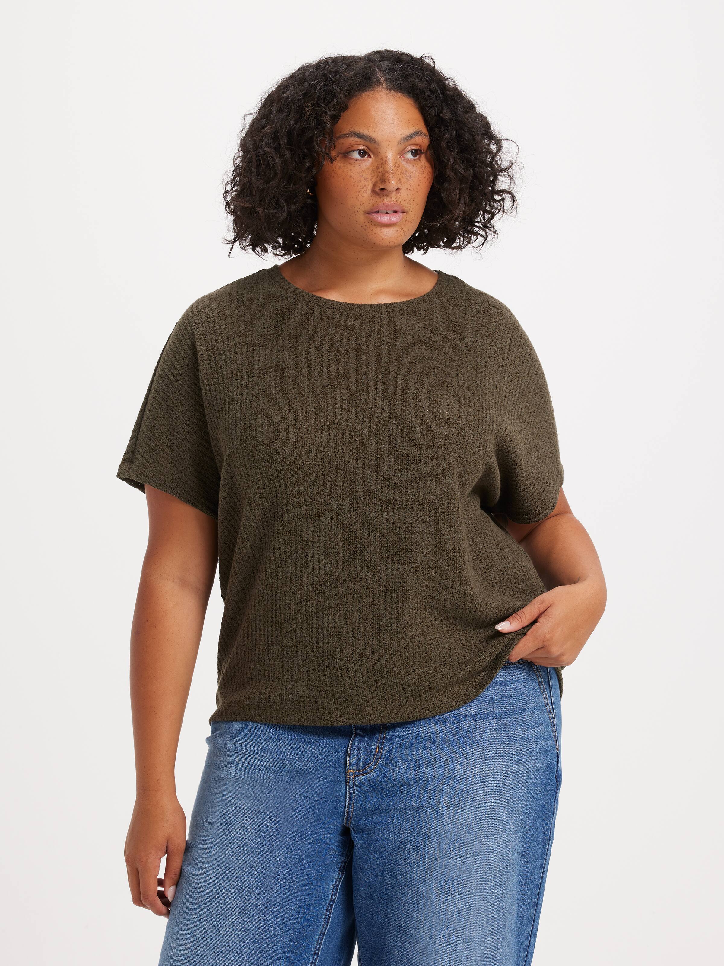 Curve Harper Textured Tee