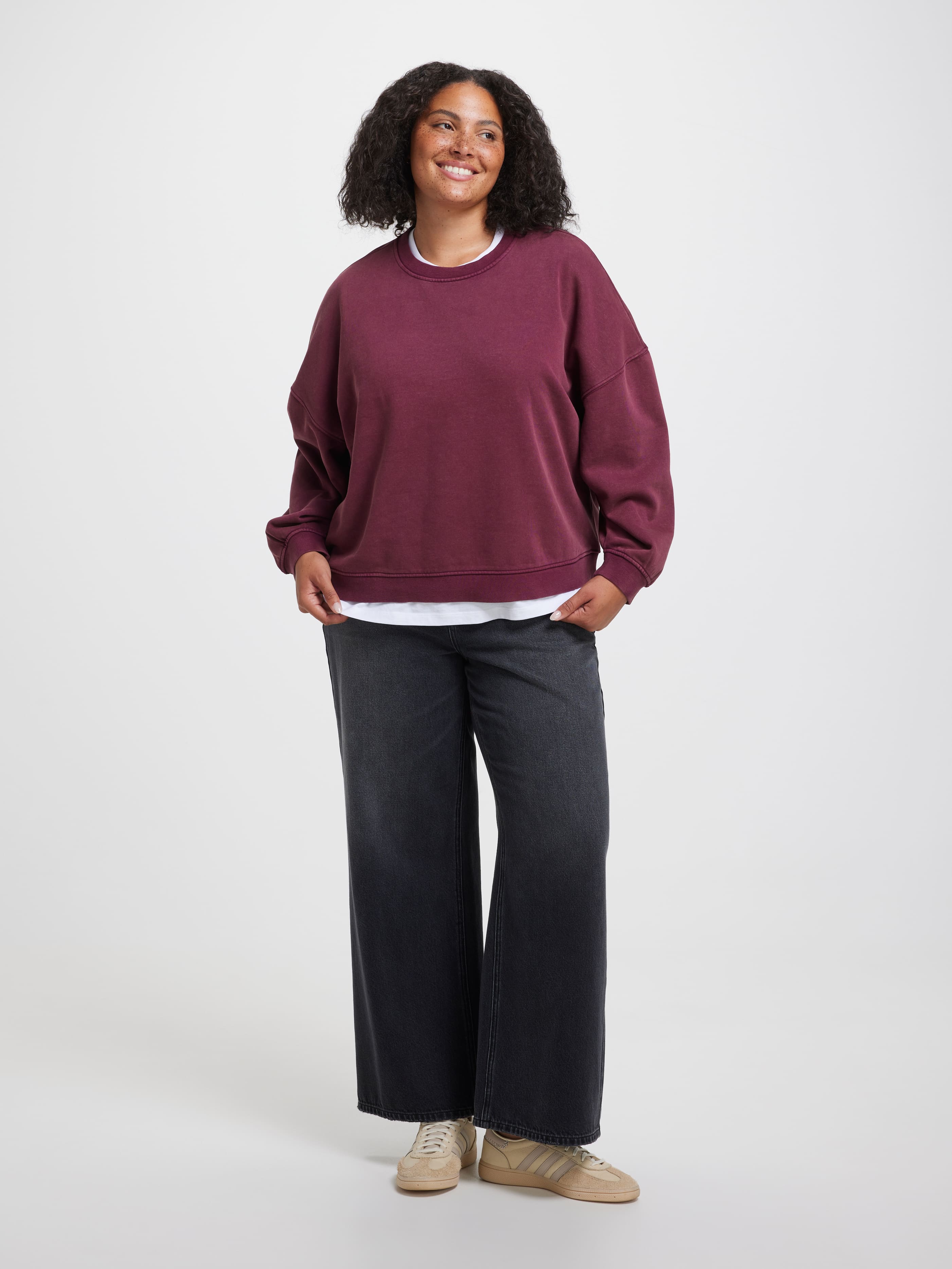 Curve Signature Overdyed Sweat