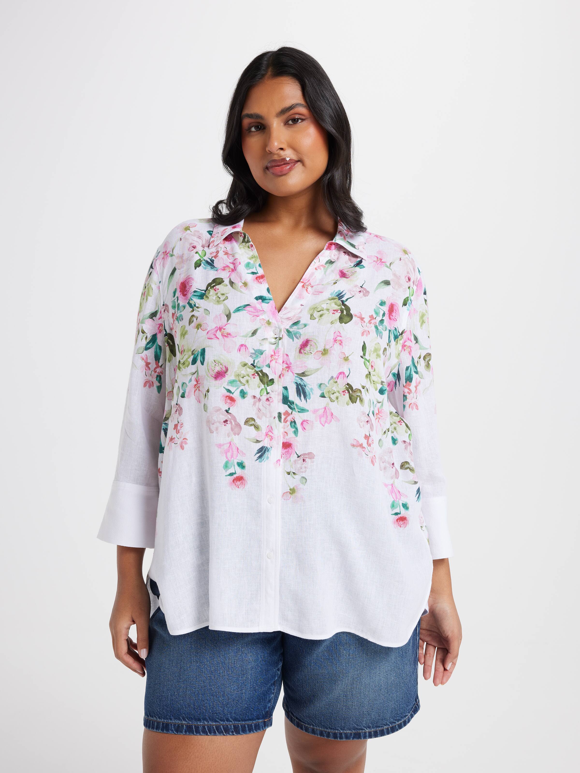 Curve Hamilton 3/4 Sleeve Shirt