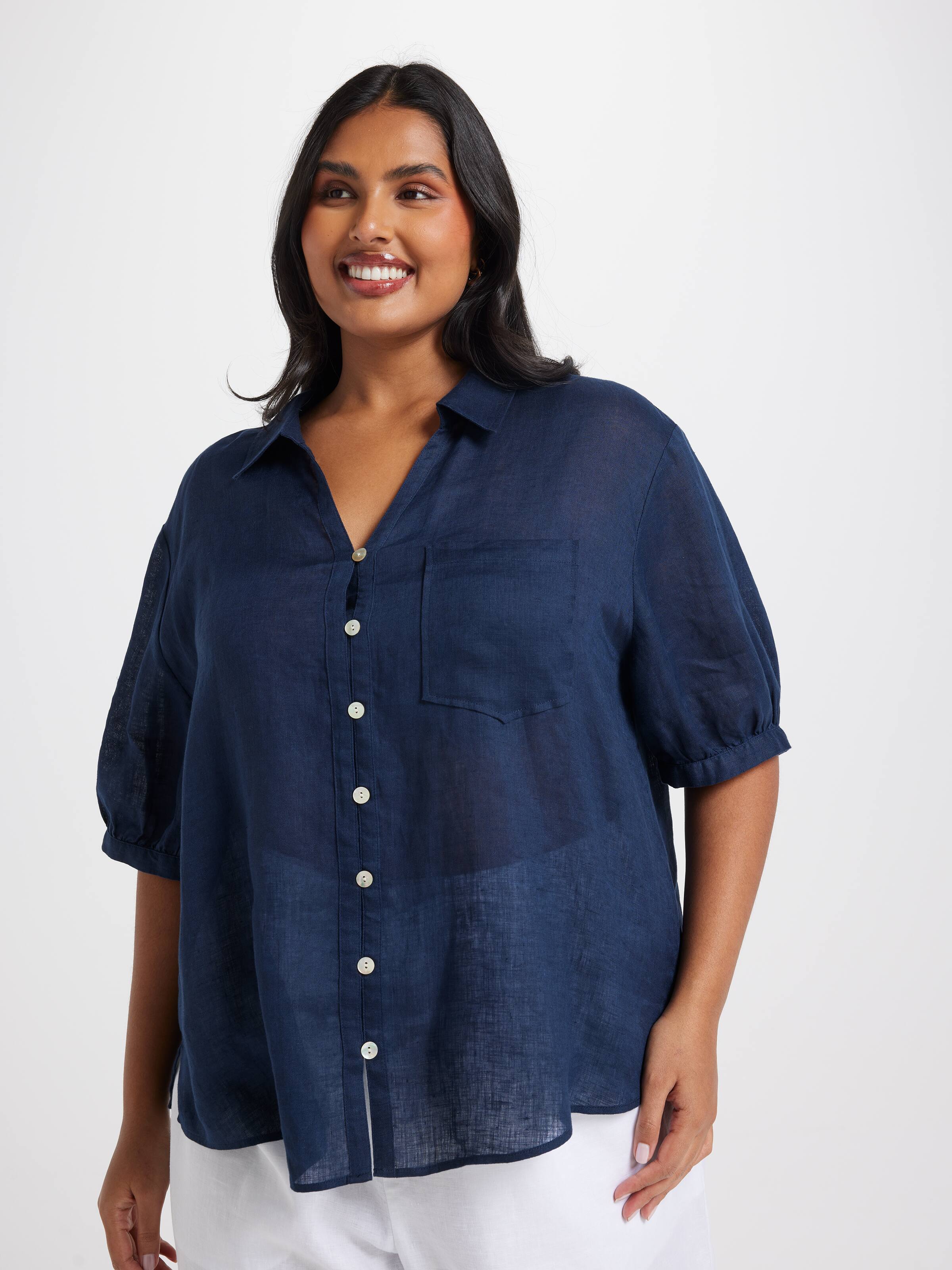 Curve Tyra Short Sleeve Shirt