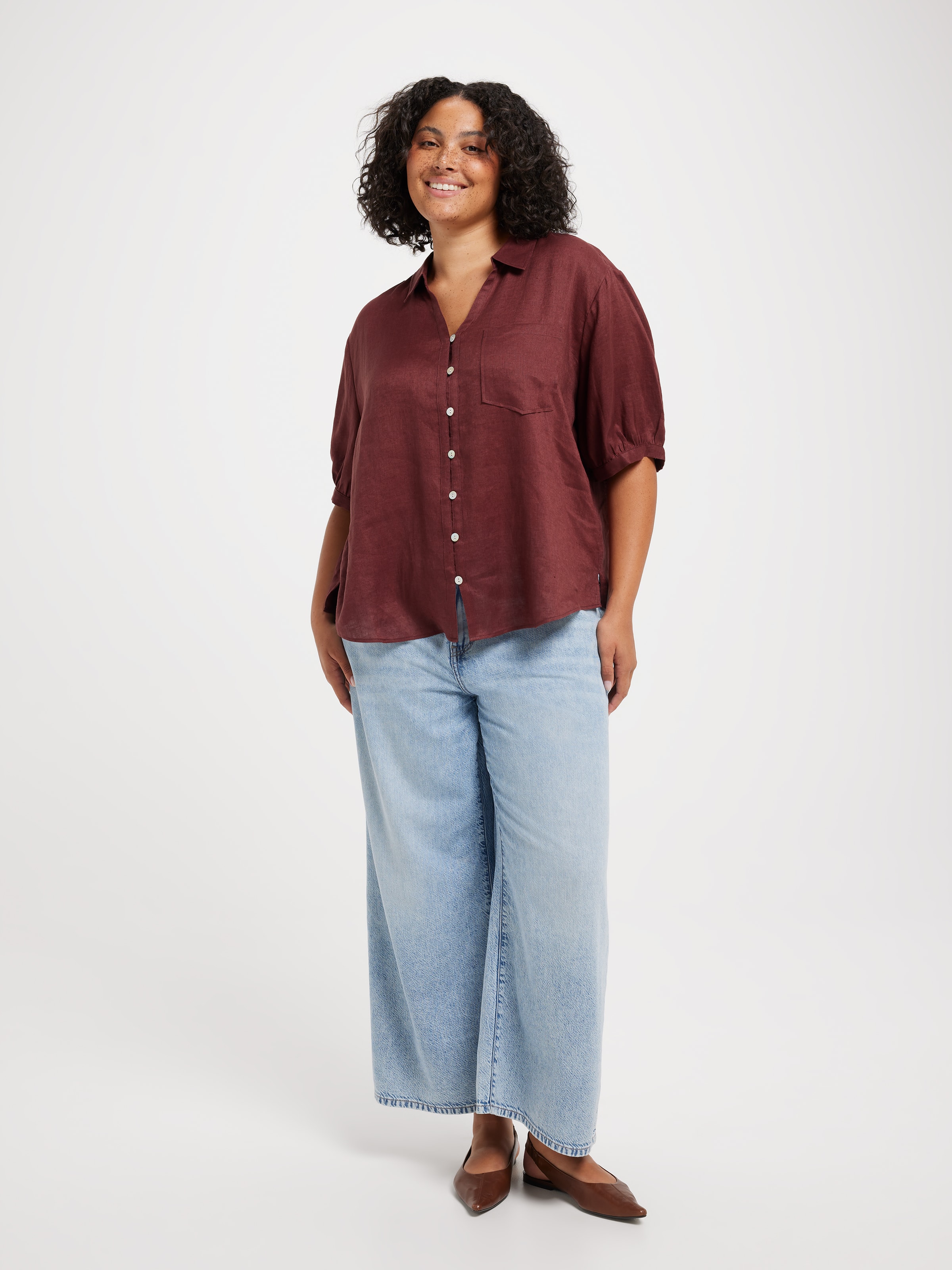 Curve Tyra Short Sleeve Shirt