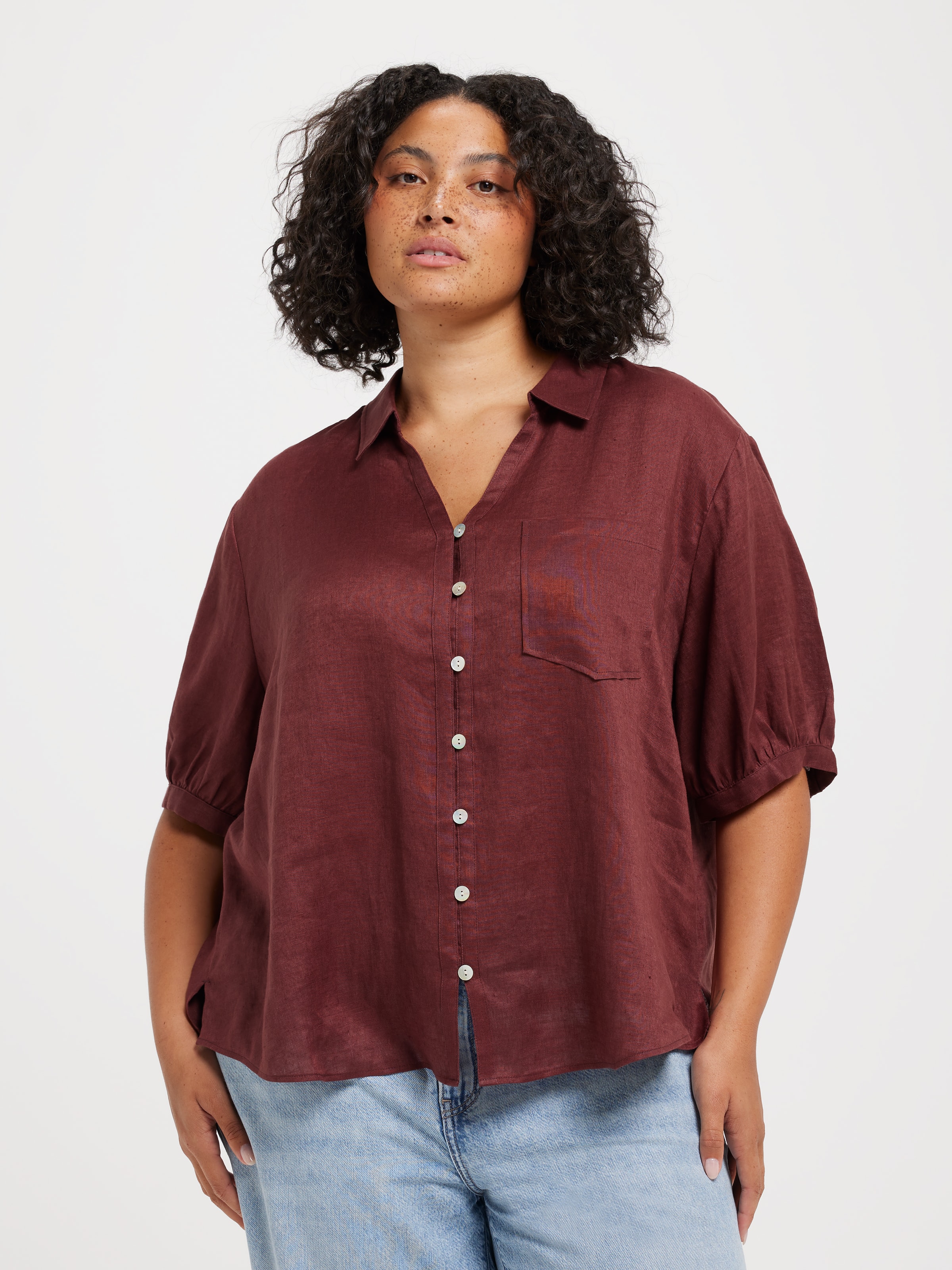 Curve Tyra Short Sleeve Shirt