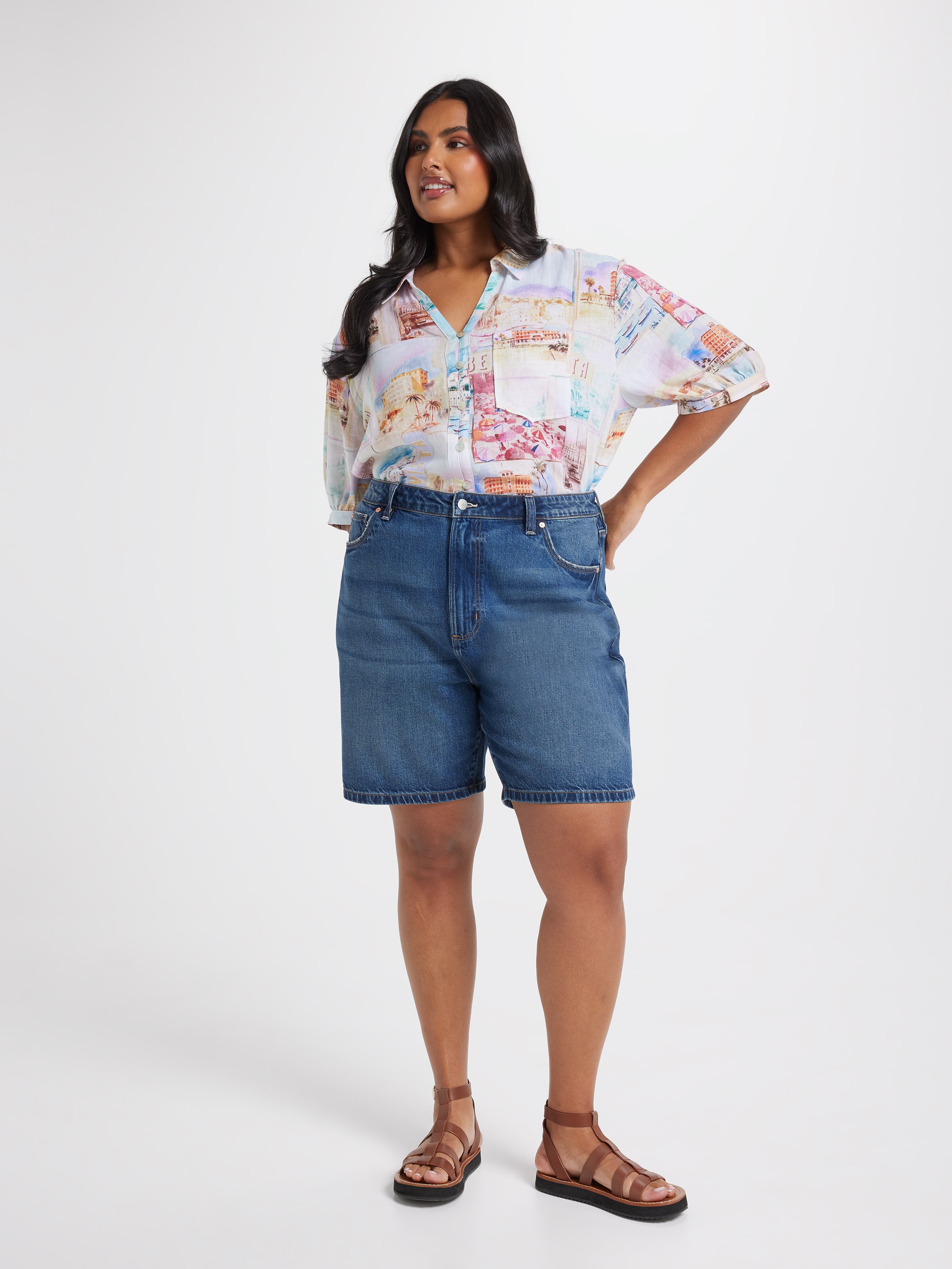 Curve Tyra Short Sleeve Shirt