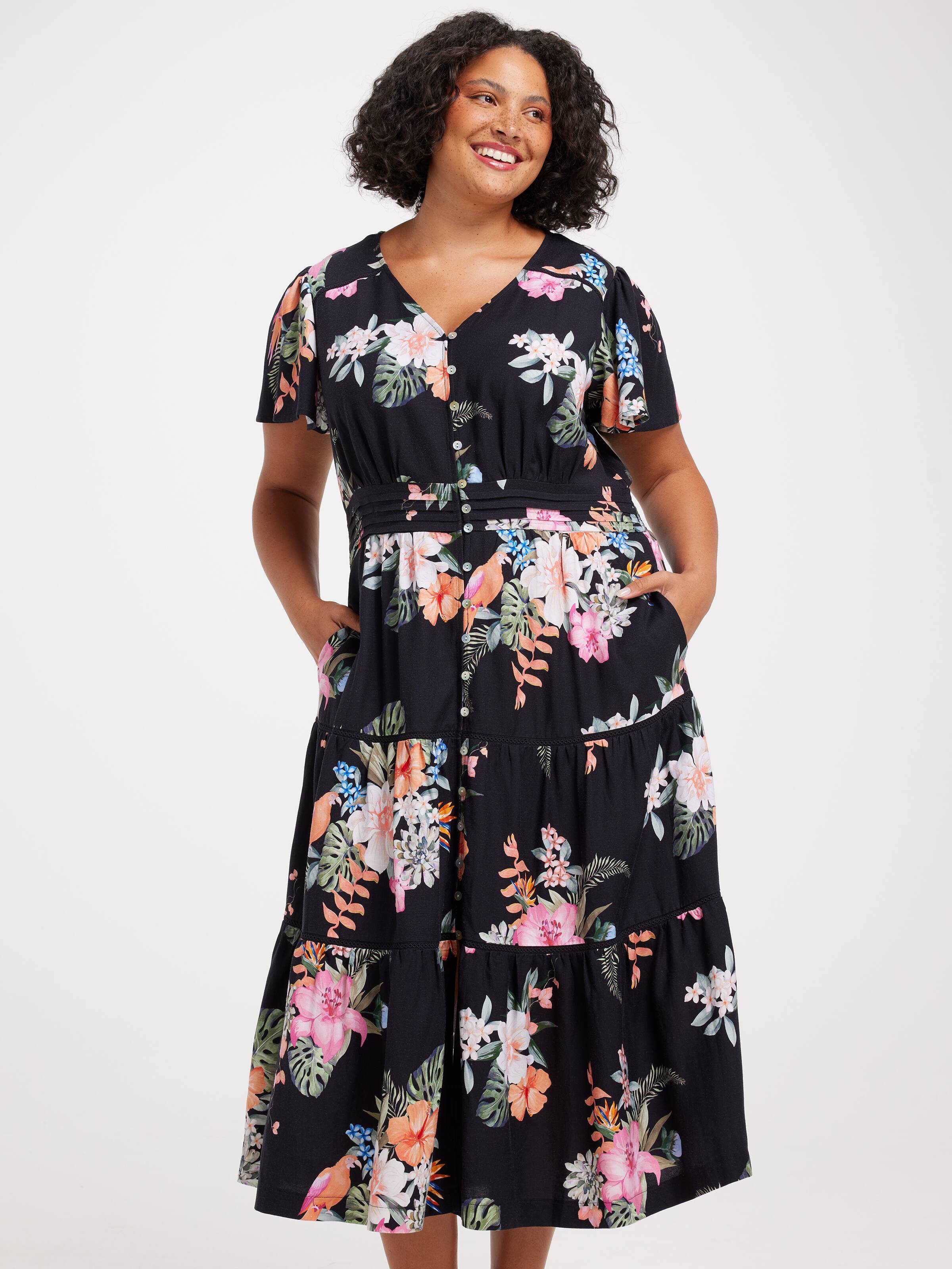 Curve Ayla Midi Dress