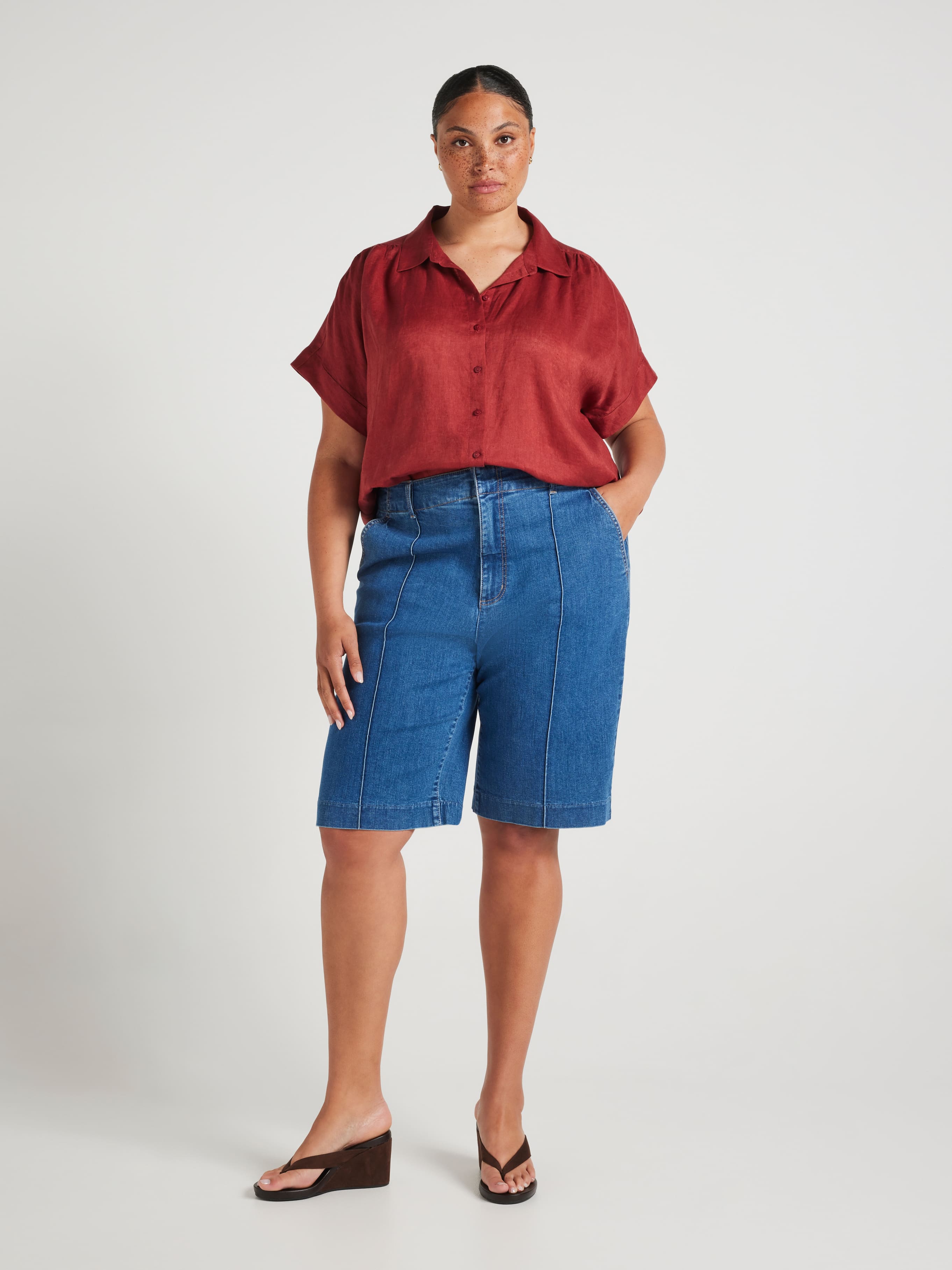 Curve Connor Linen Shirt