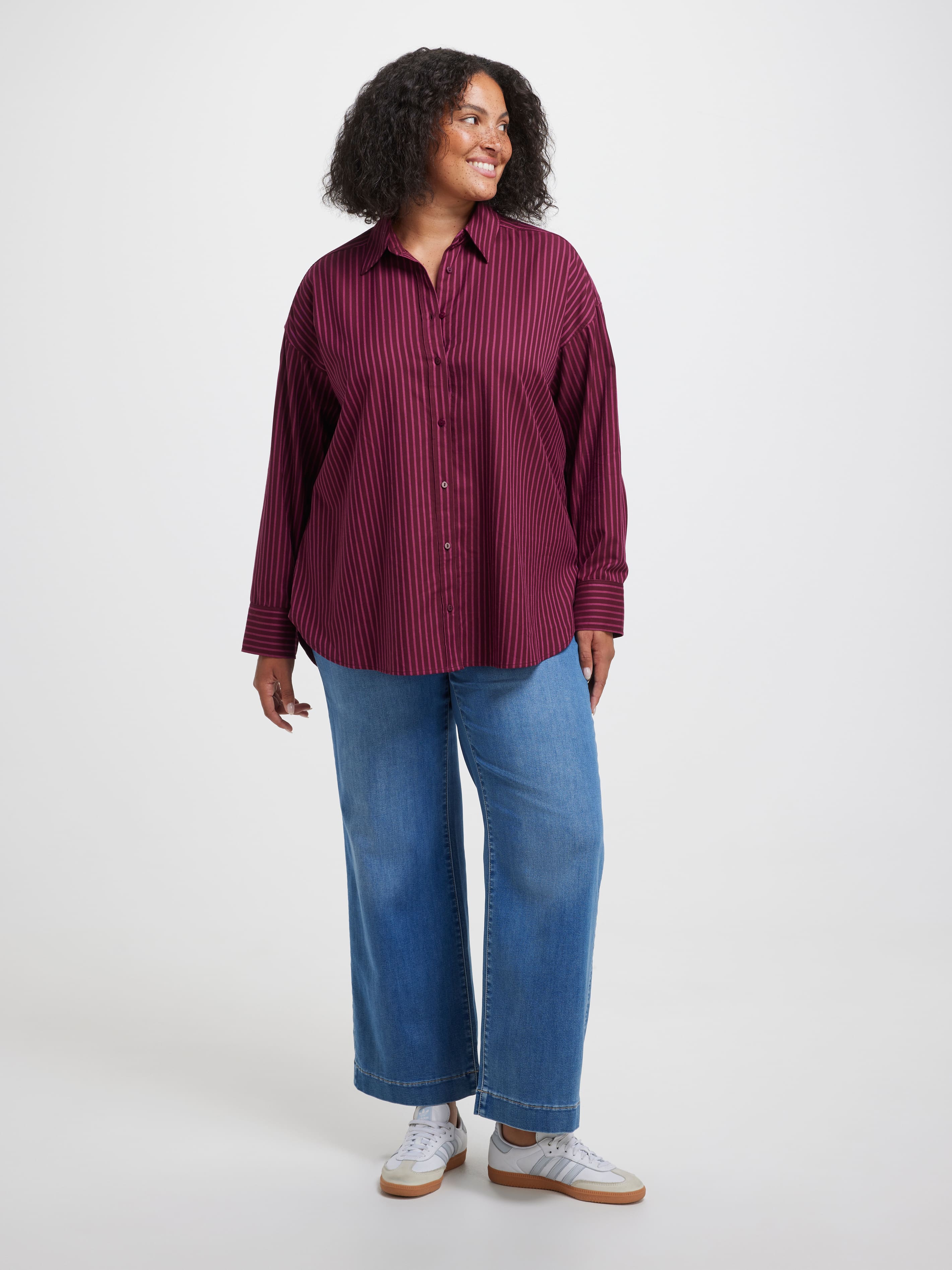 Curve Dorit Long Sleeve Twill Shirt