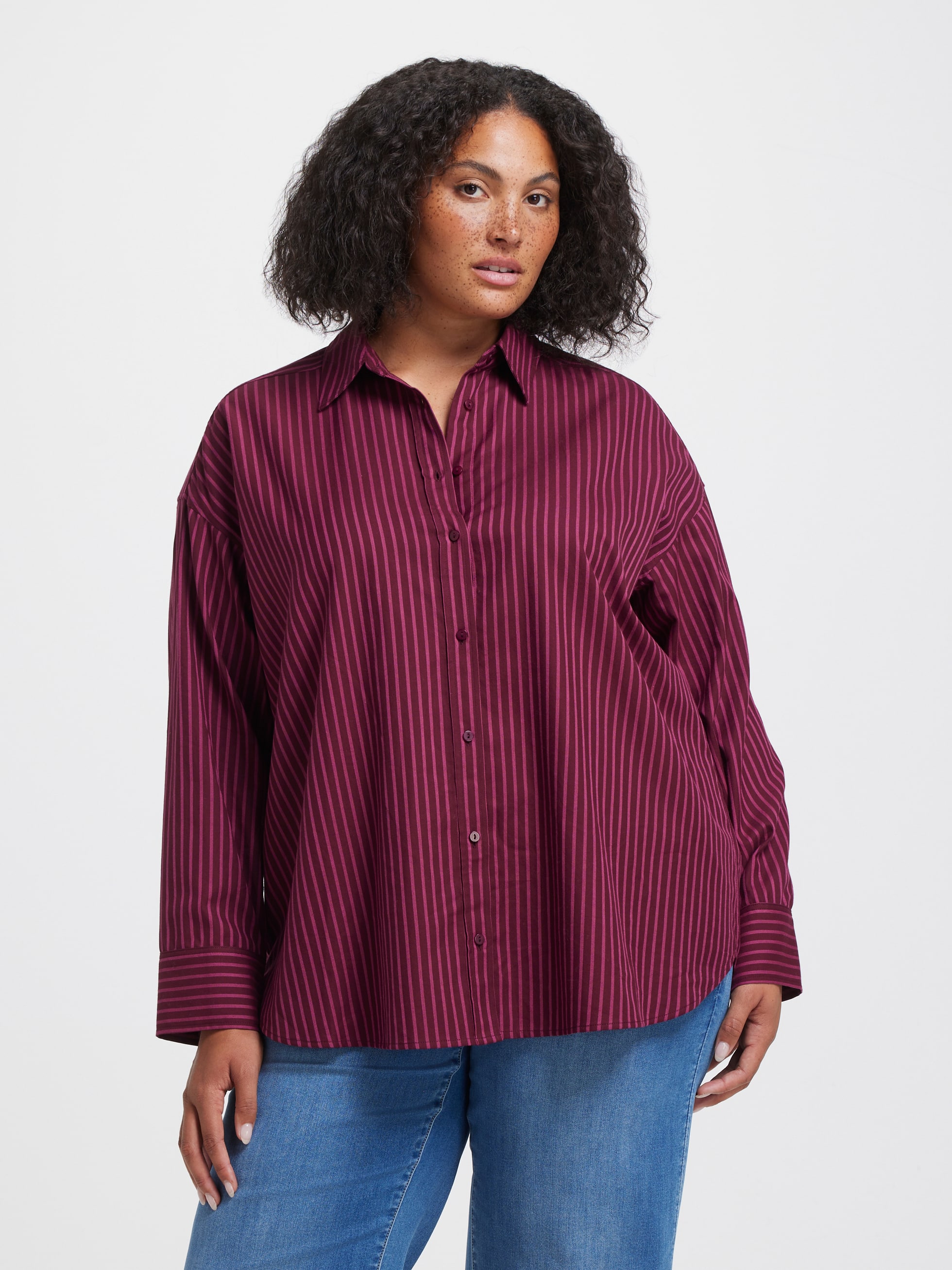 Curve Dorit Long Sleeve Twill Shirt