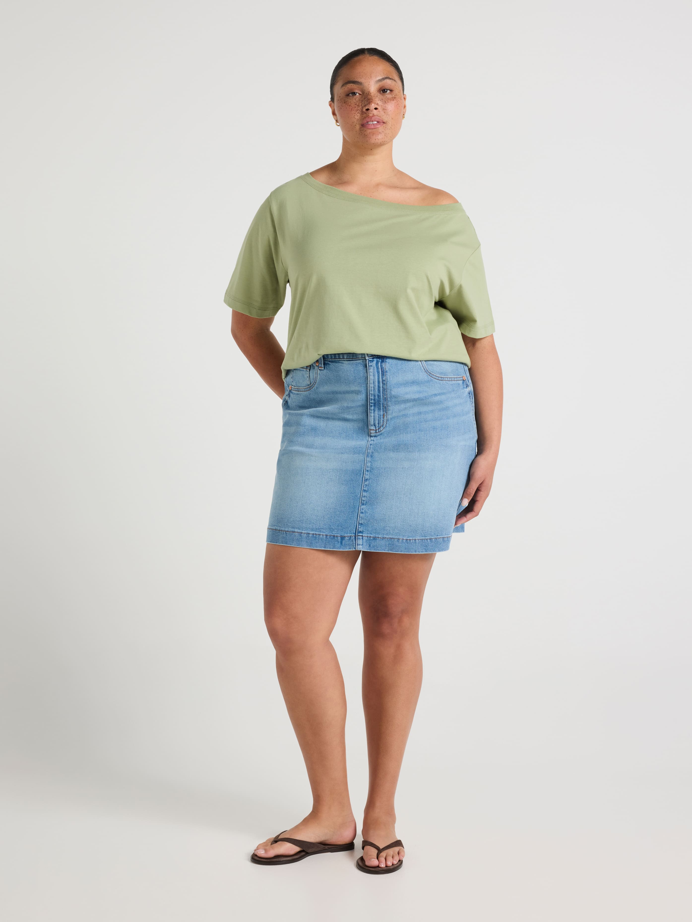 Curve Holli Off The Shoulder Tee