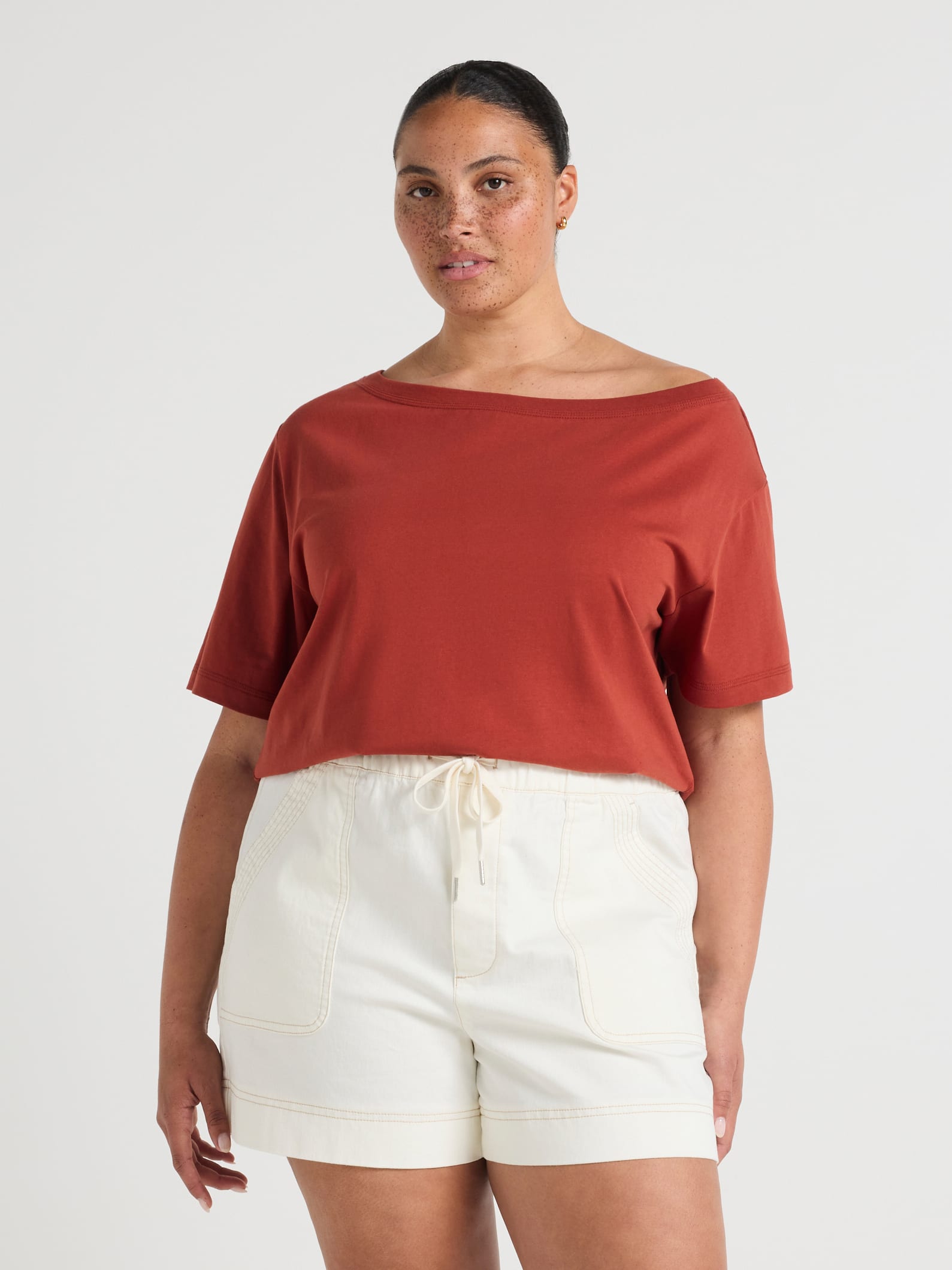 Curve Holli Off The Shoulder Tee