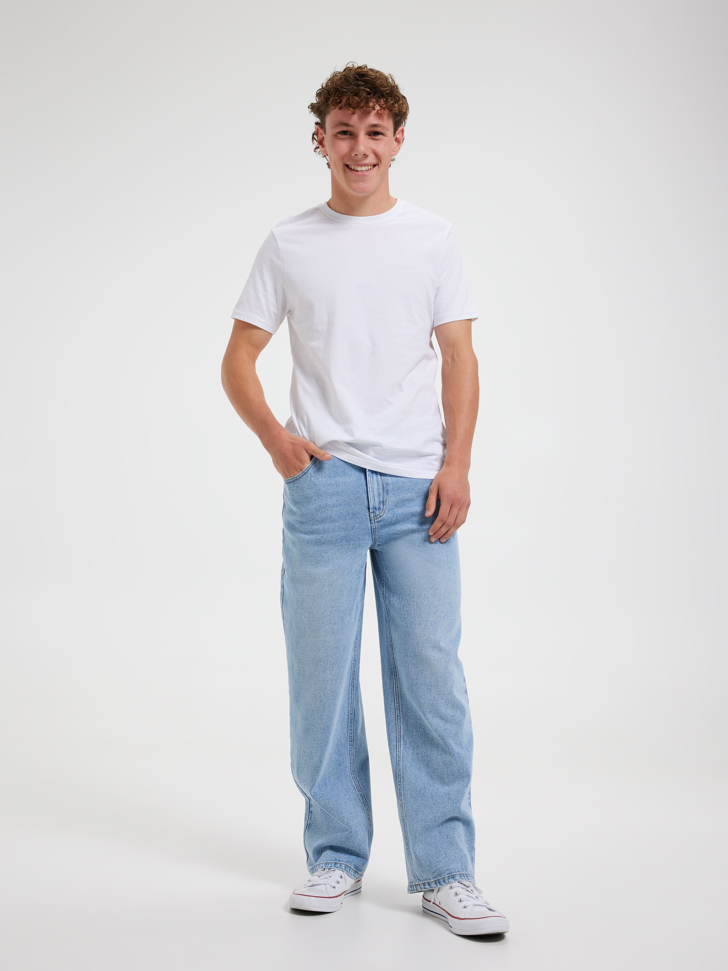 Boys Relaxed Baggy Jean