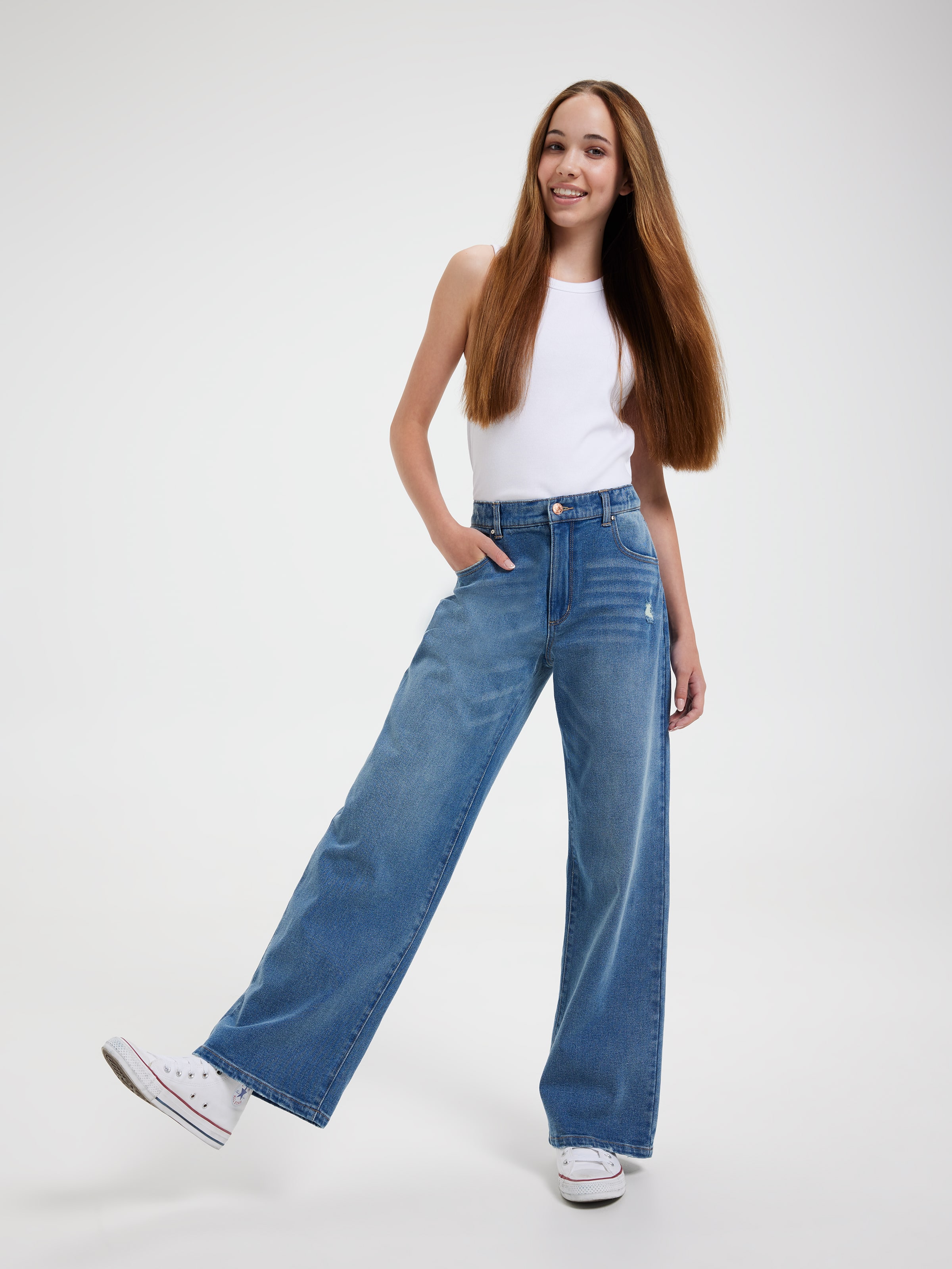Girls Super Baggy Jean