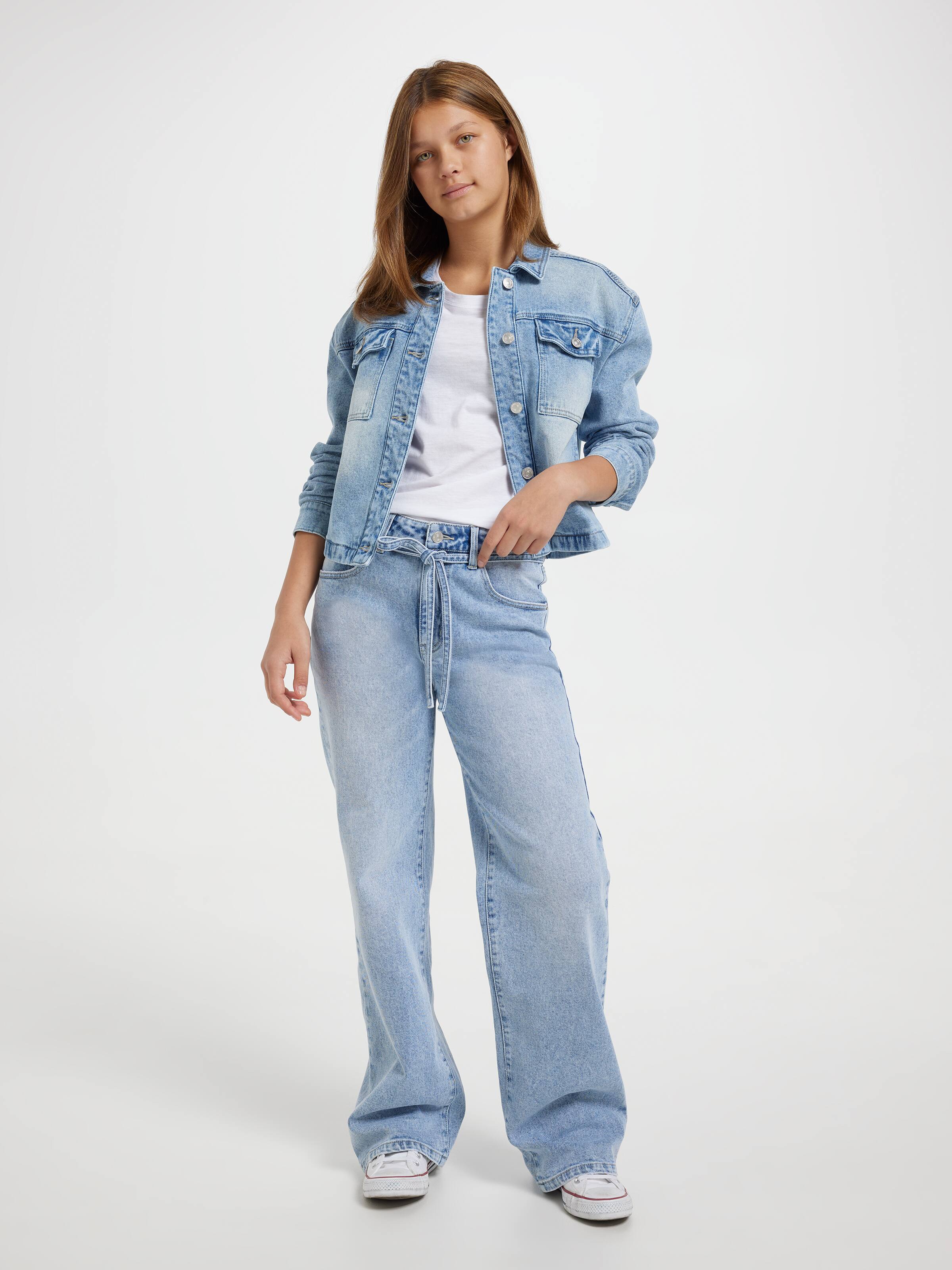 Image for Girls Riley Tie Waist Wide Leg from JustGroupNZ