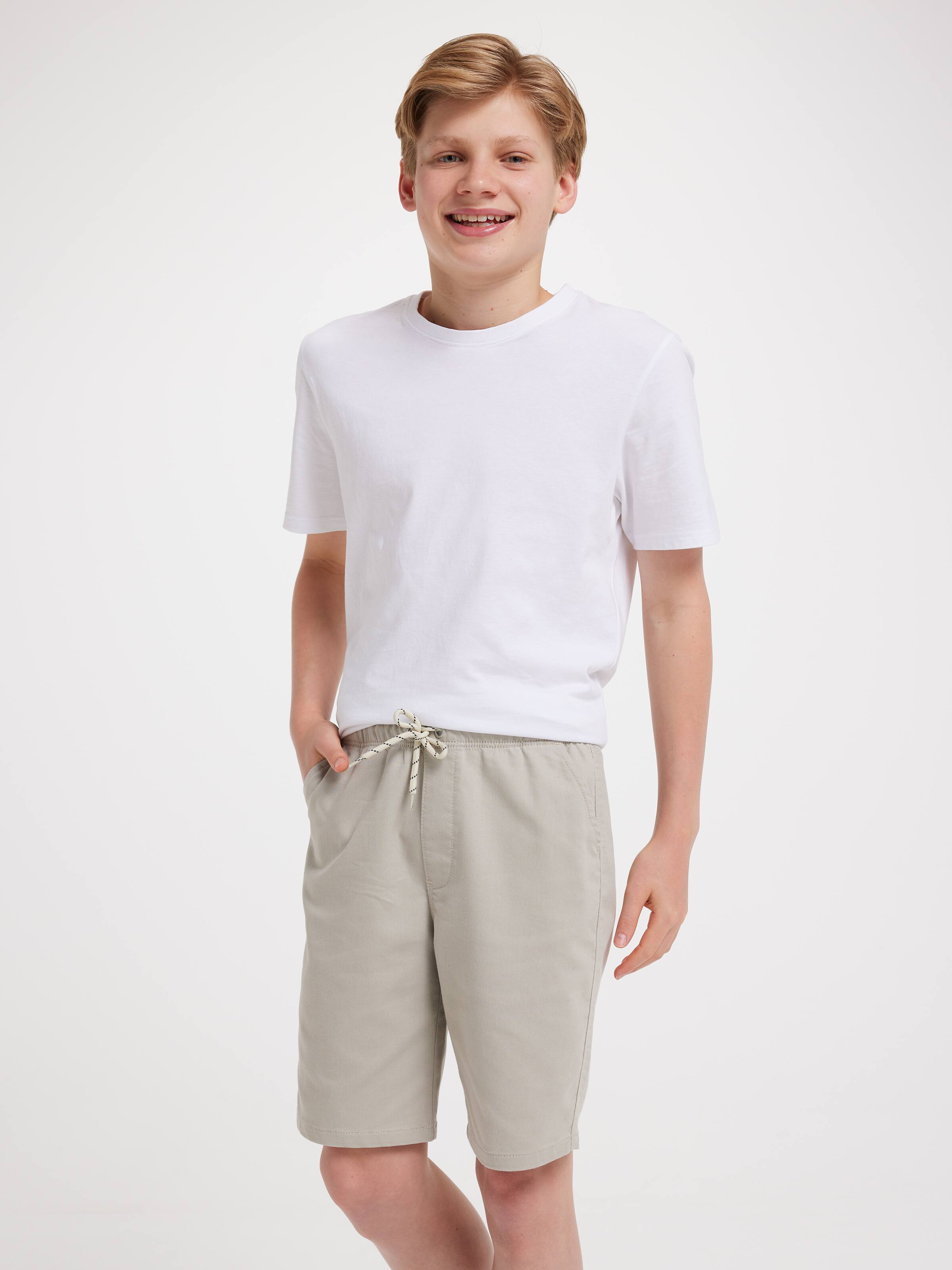 Boys James Drawcord Chino Short