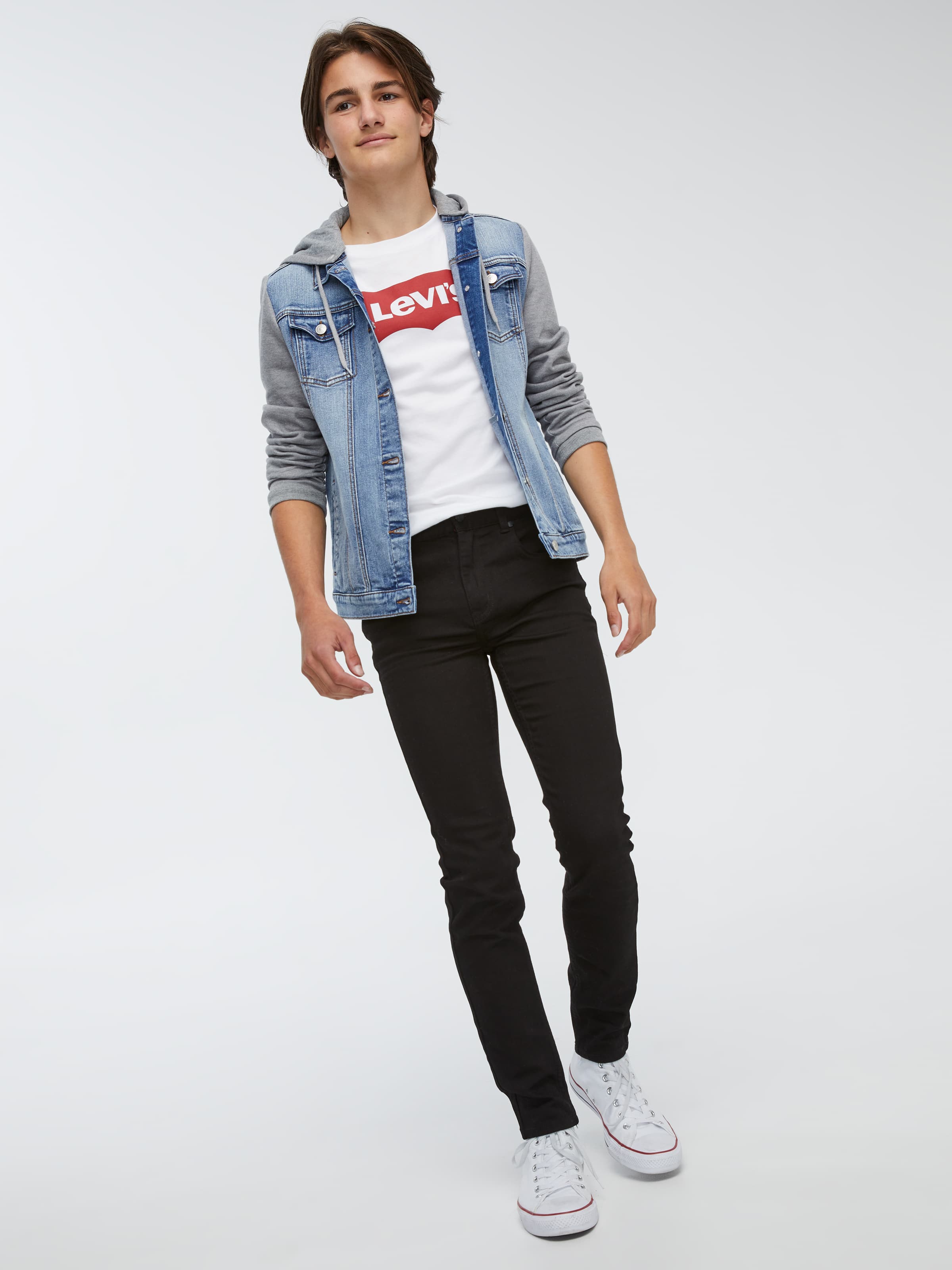 Boys Power Stretch Super Skinny Jeans