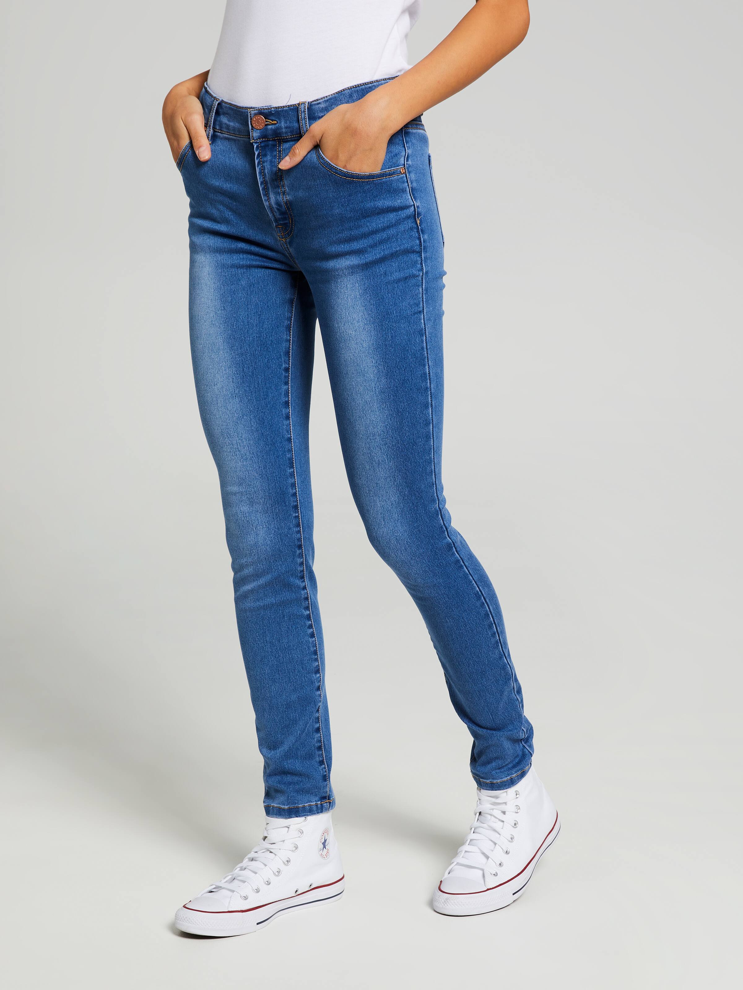 Girls Kylie Luxe Mid Rise Skinny Jean