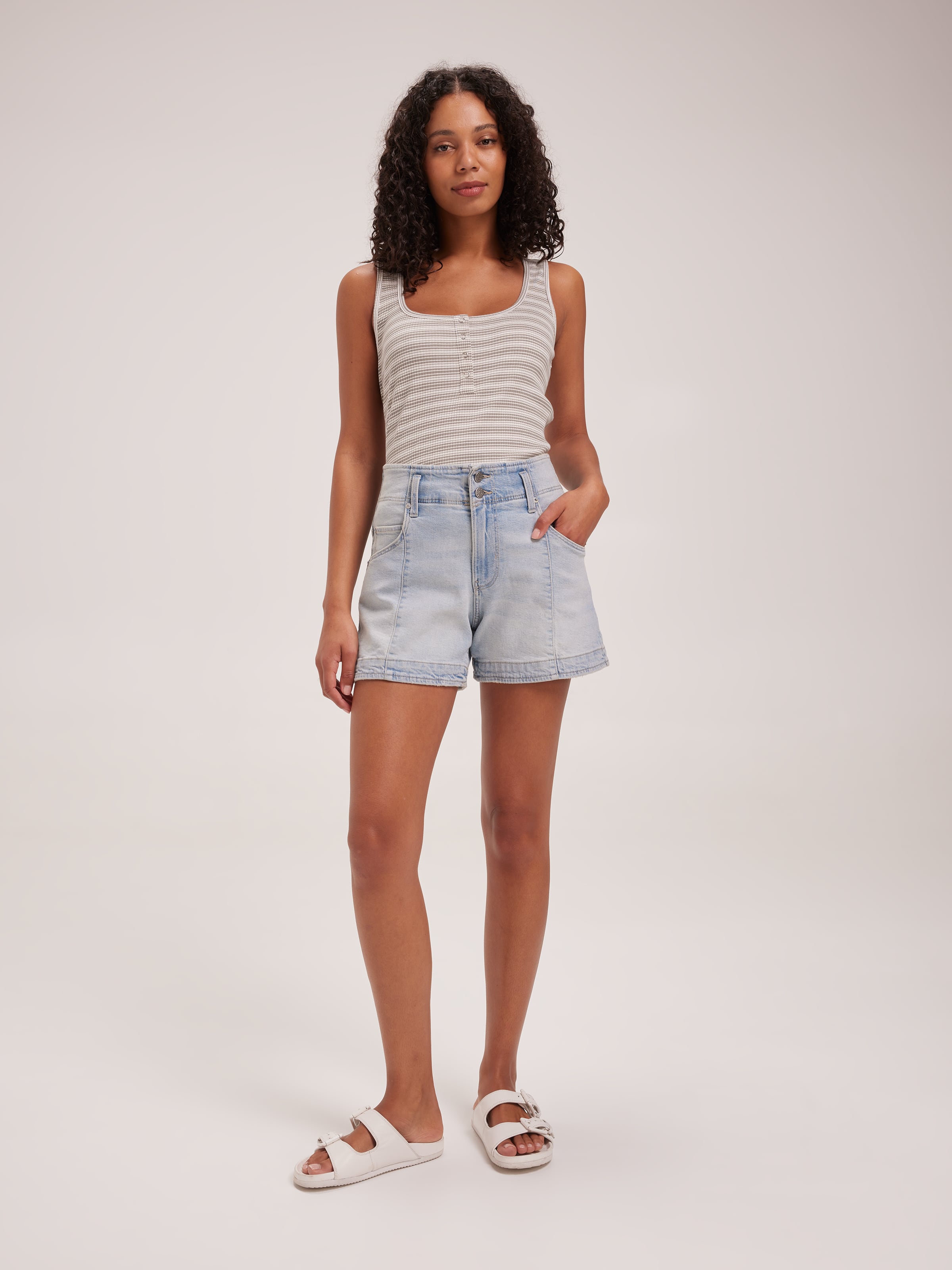 Women's short sale shorts denim