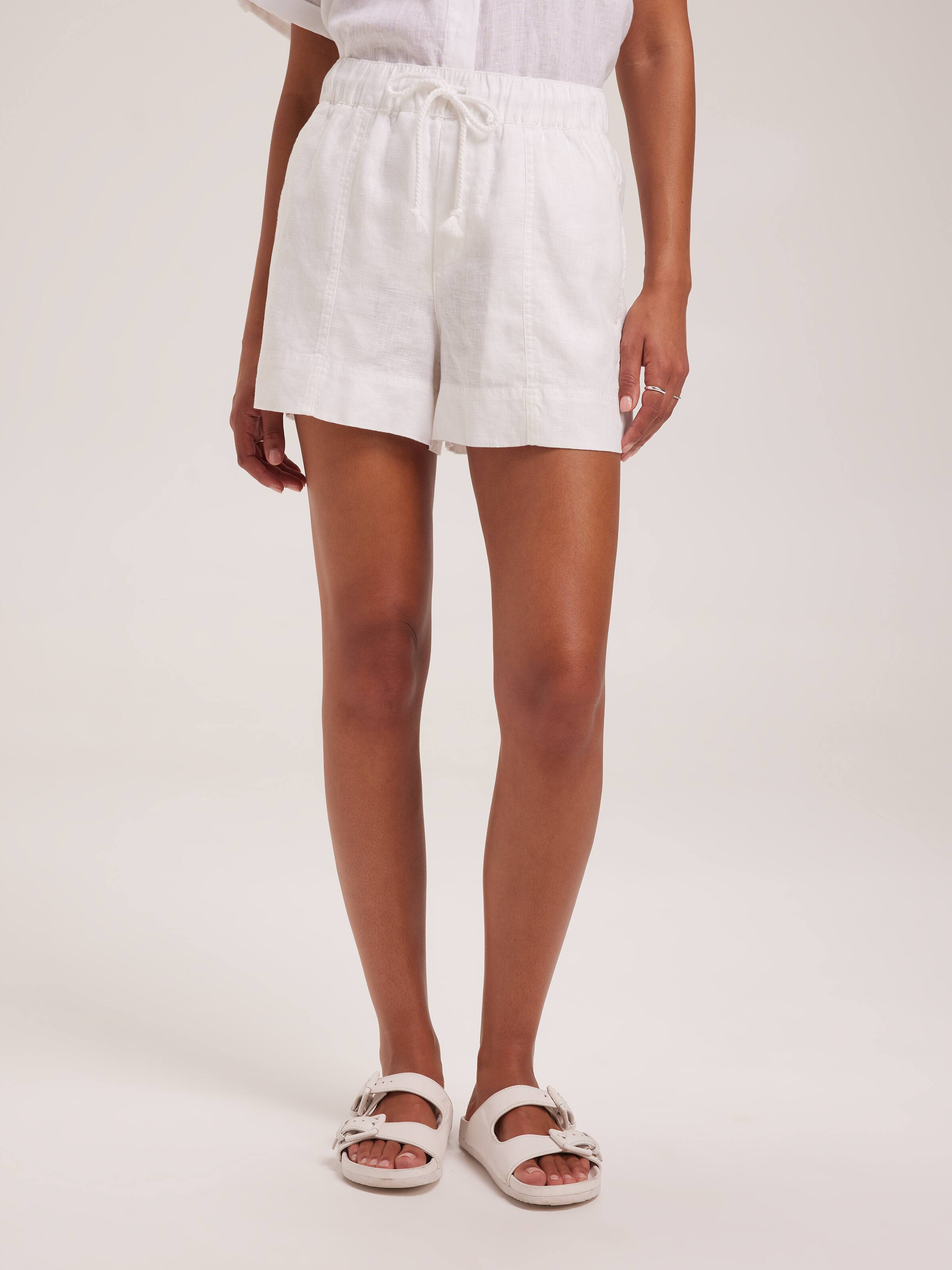 Linen Jog Short