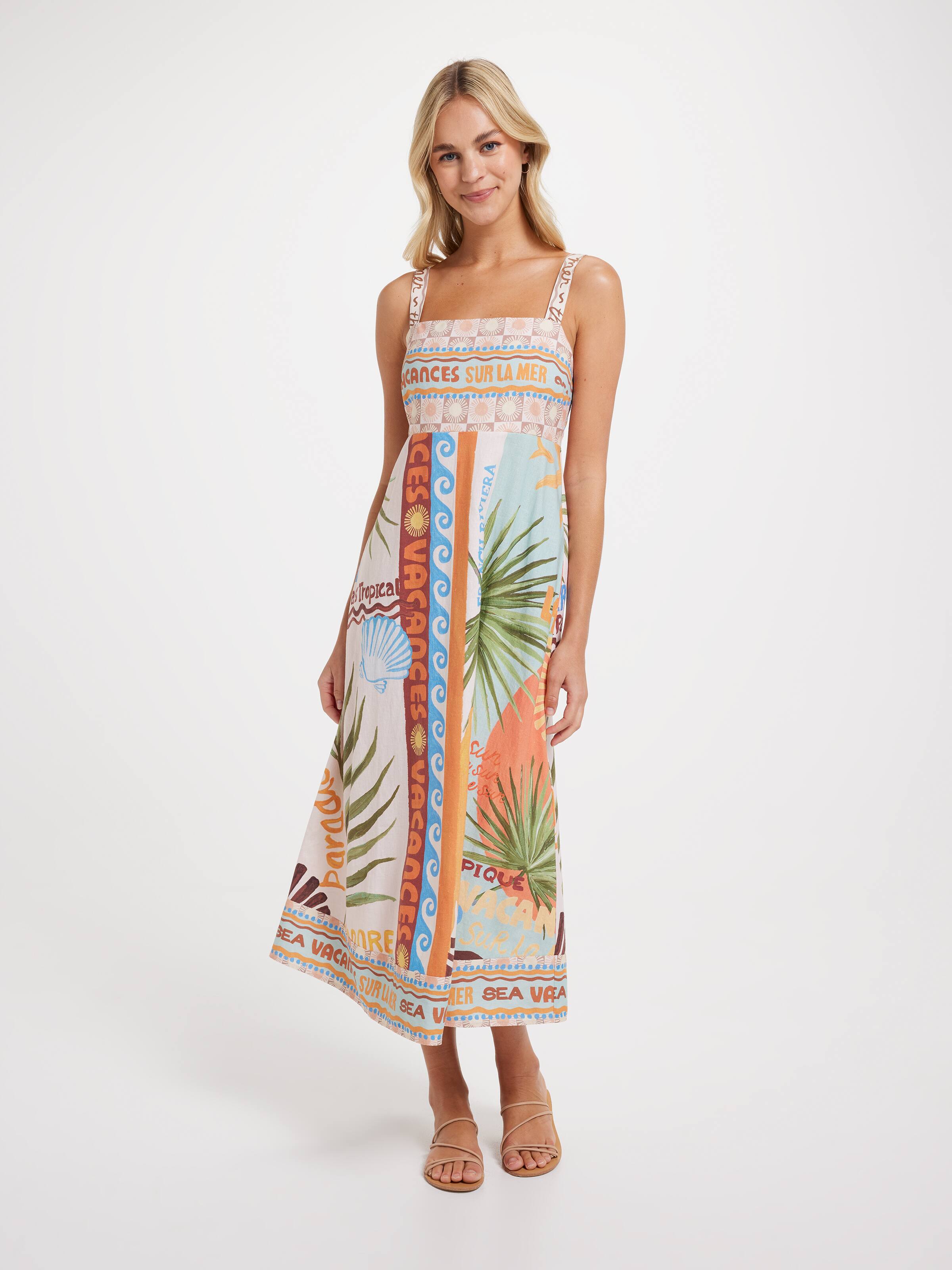 Emily Strappy Maxi Dress