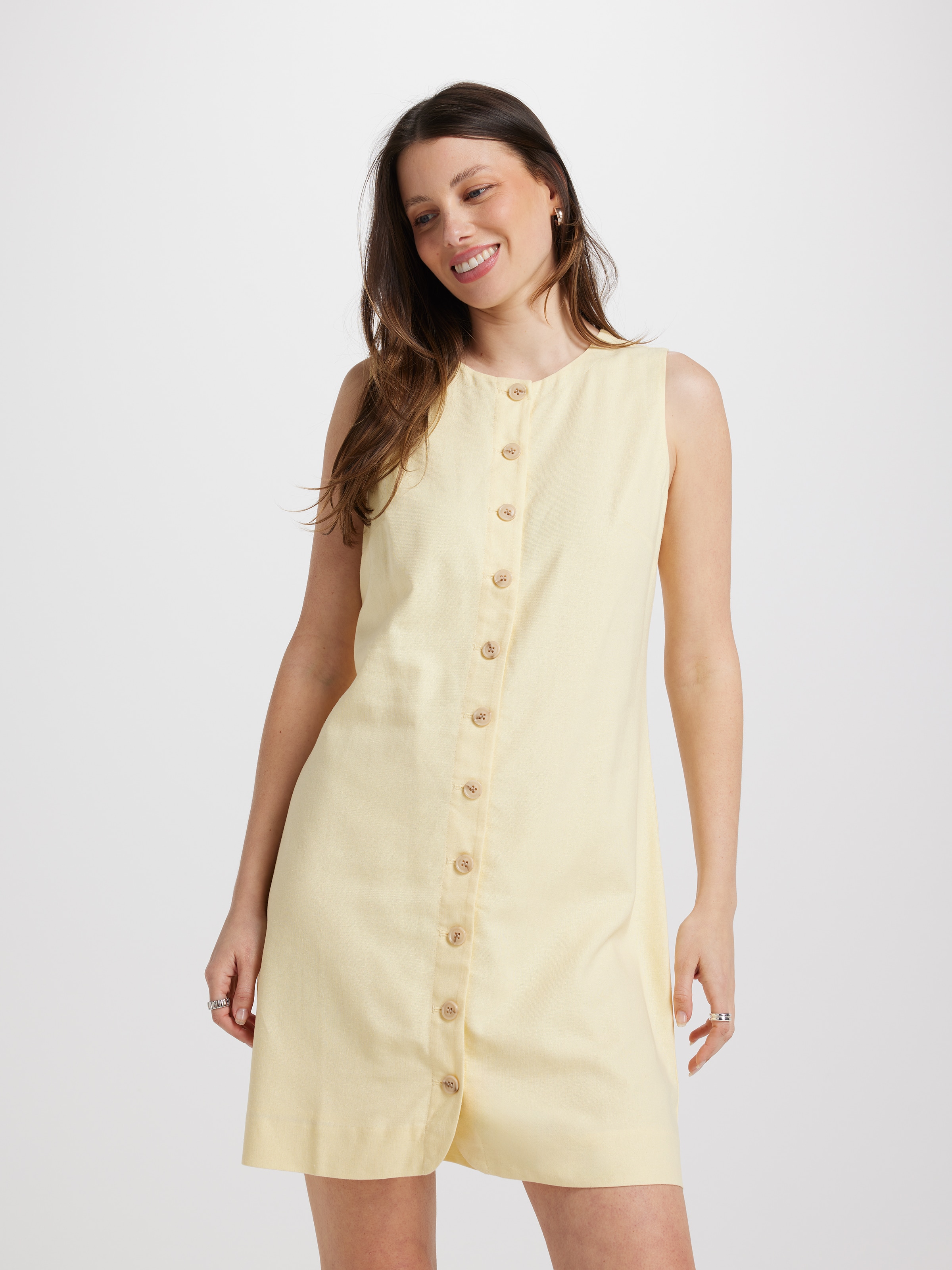 Quinn Button Through Dress