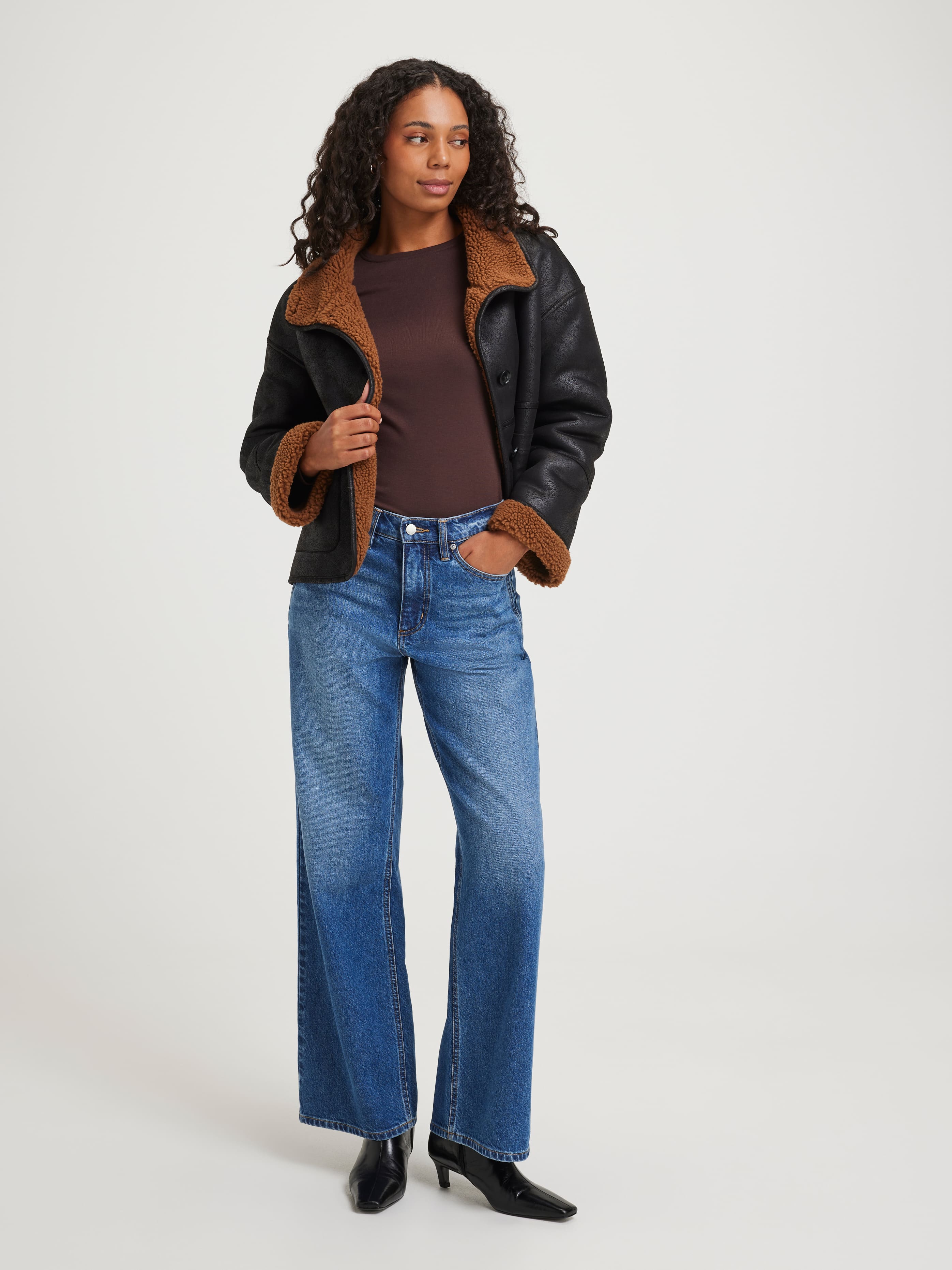 Priscilla Shearling Jacket