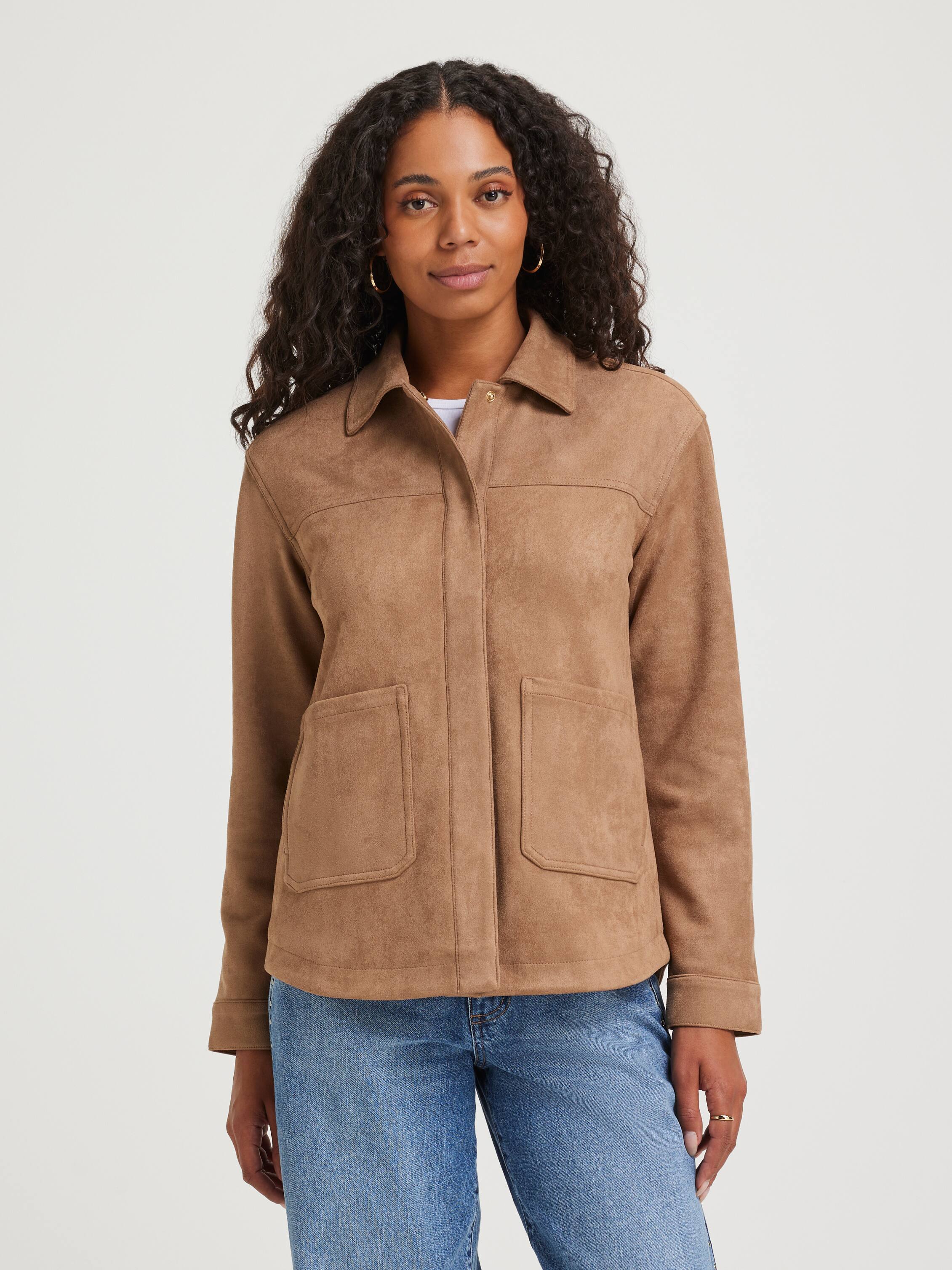 Lara Suedette Jacket