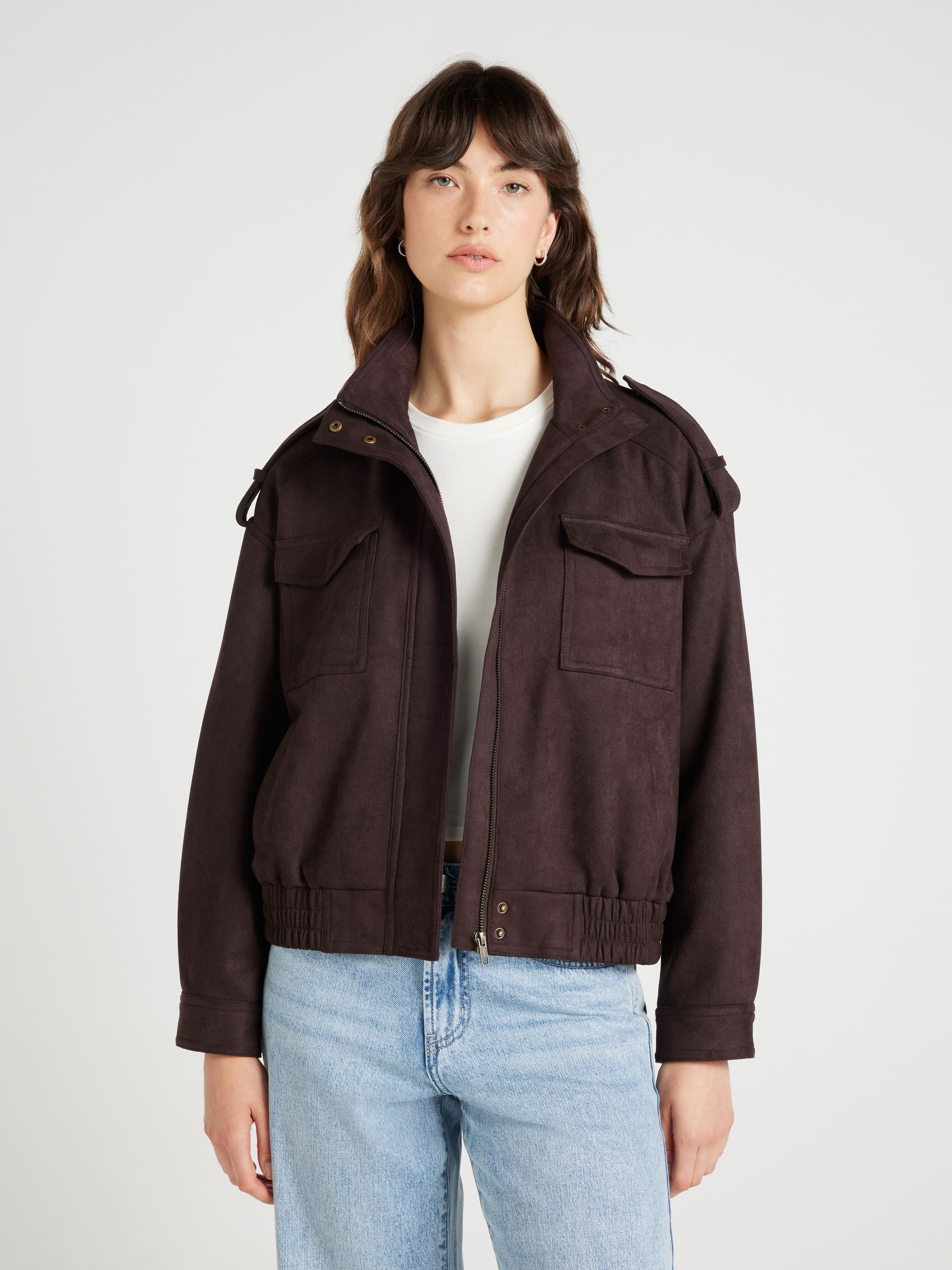 Viola Suedette Jacket