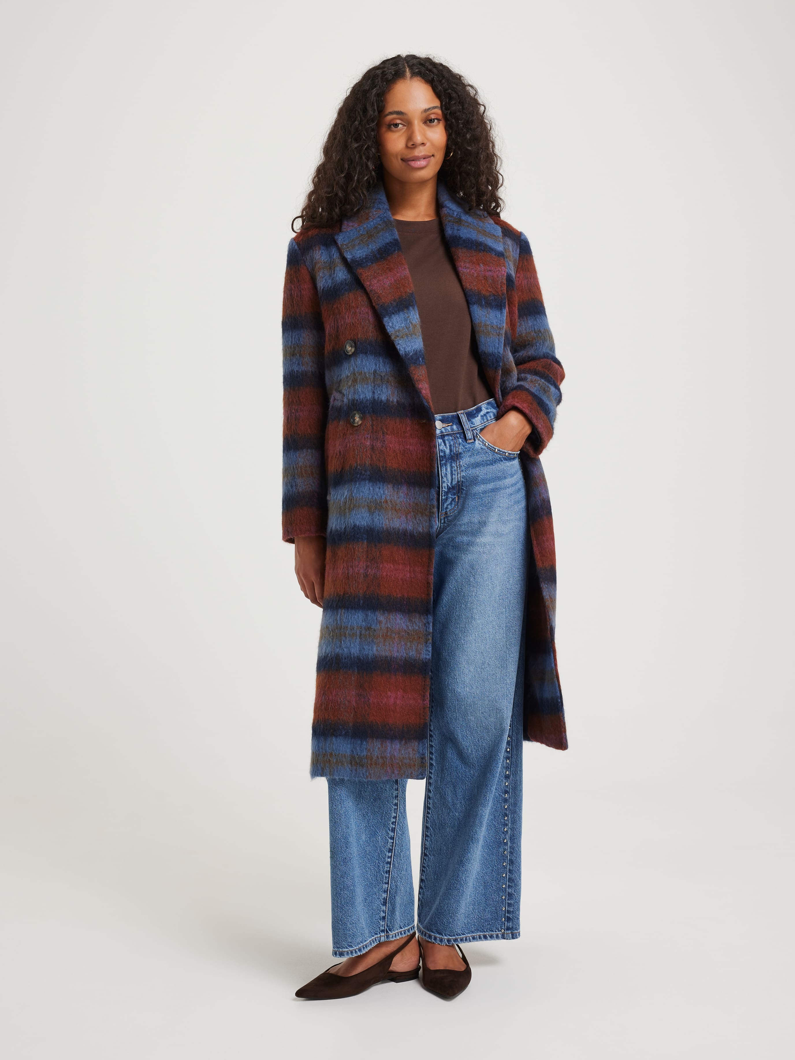 Gwen Double Breasted Overcoat
