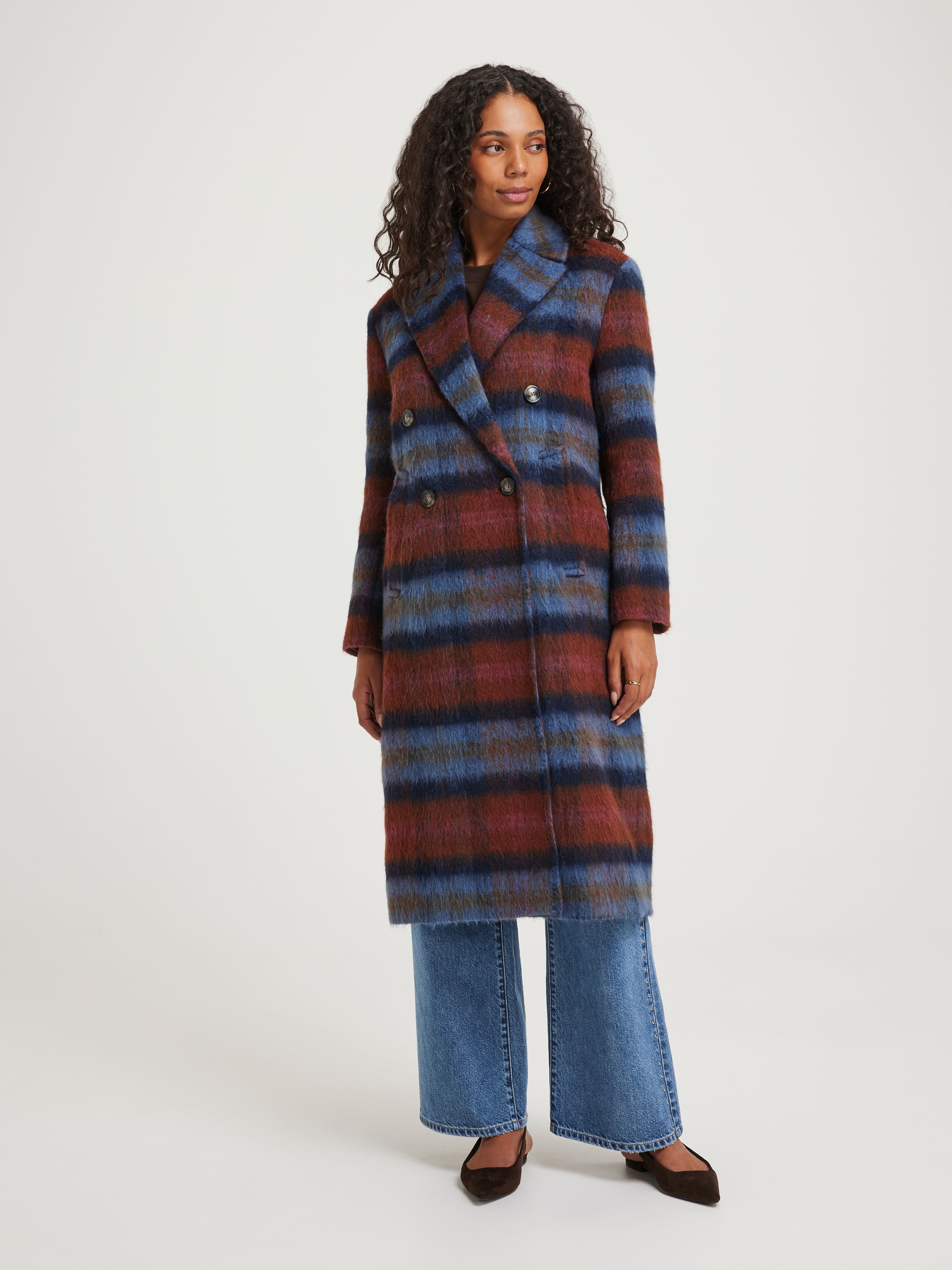 Gwen Double Breasted Overcoat