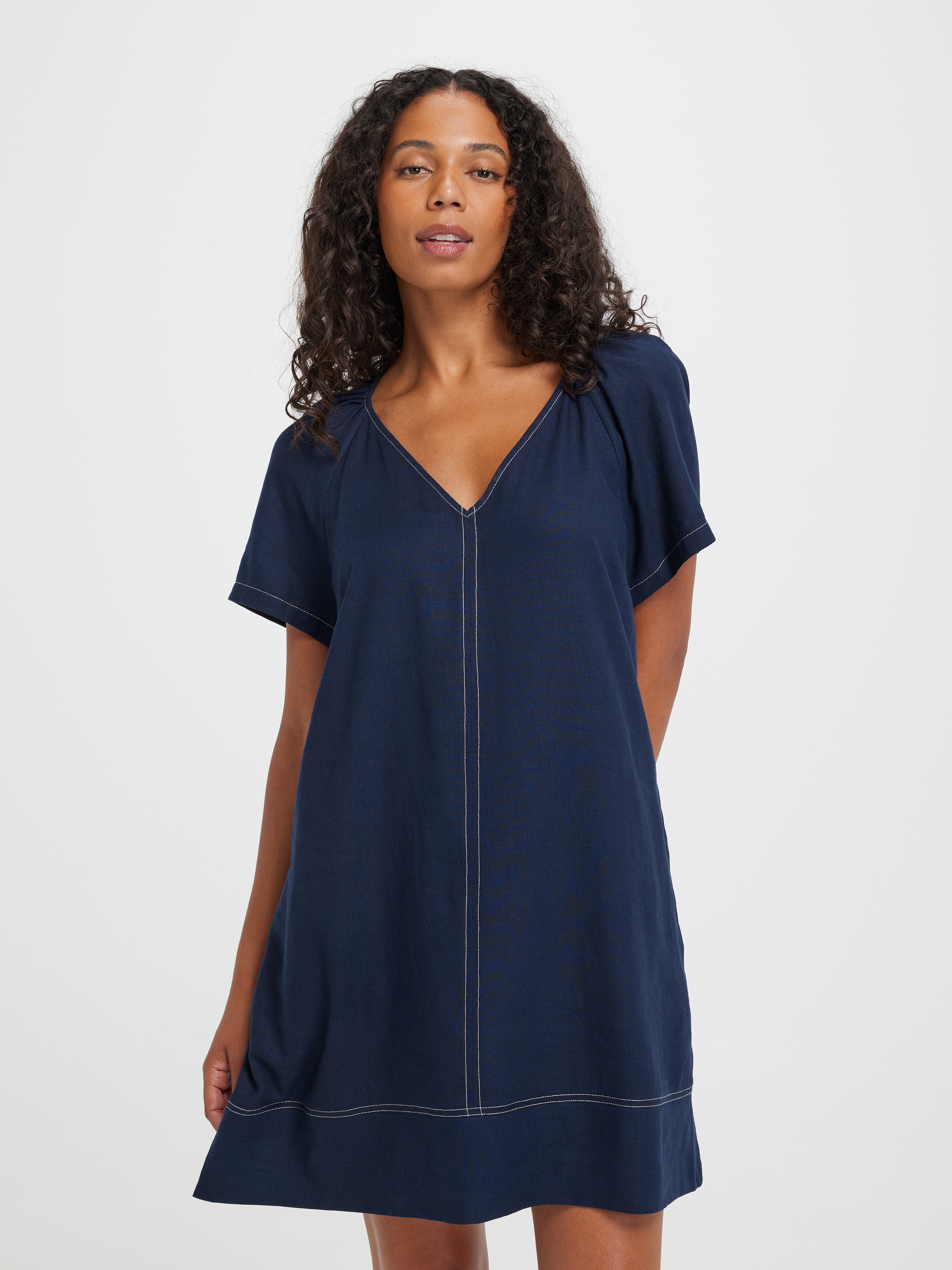 Gabby V Neck Mini Dress